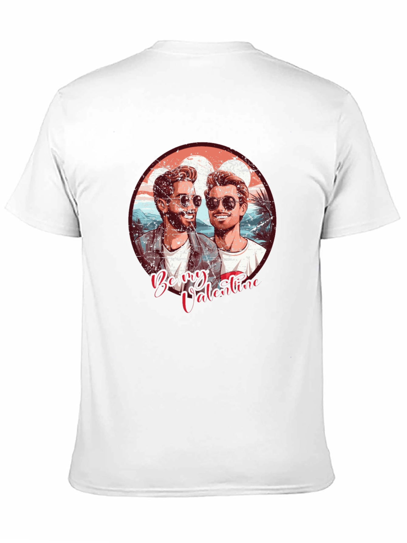 Black Be My Valentine Graphic Tee view 11