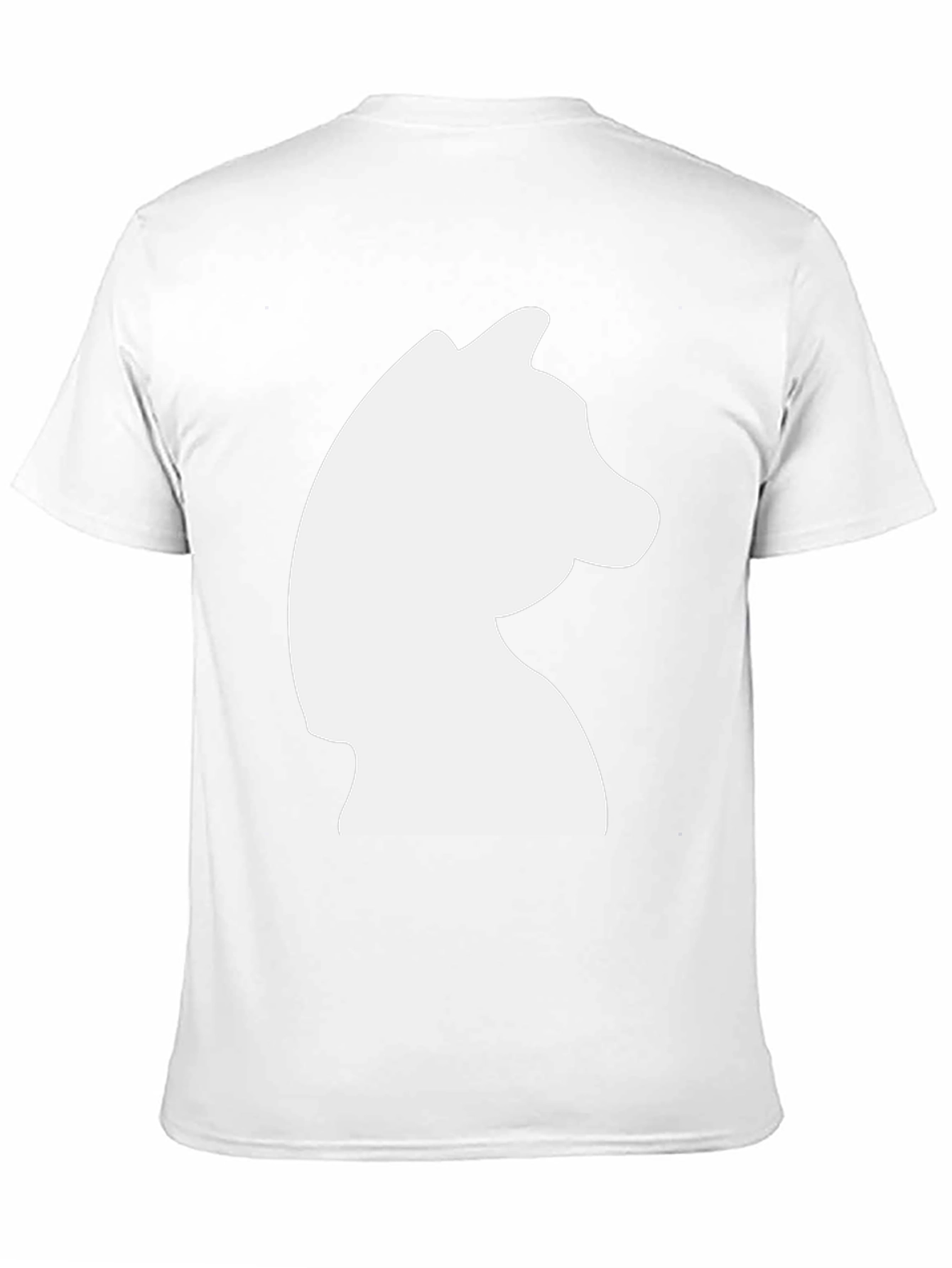 Chess Knight Graphic Tee - Black Cotton Casual Shirt - 11
