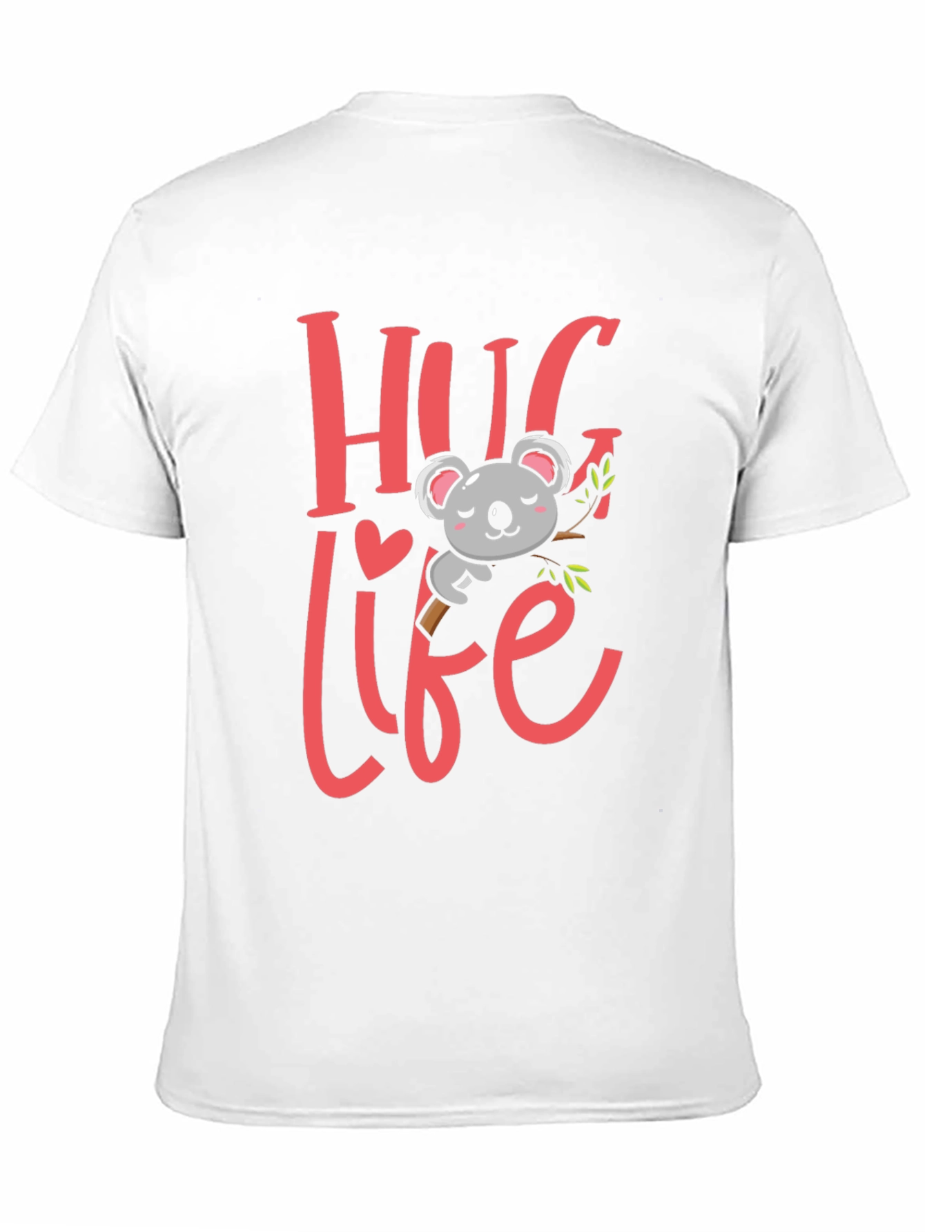 Black Hug Life Koala Bear Graphic Tee view 11