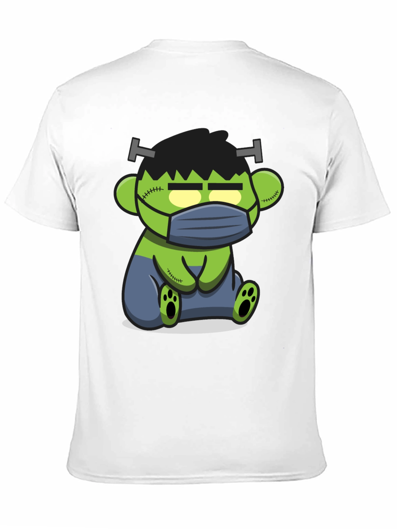 Black Frankenstein Bear T-Shirt - Halloween Edition view 11