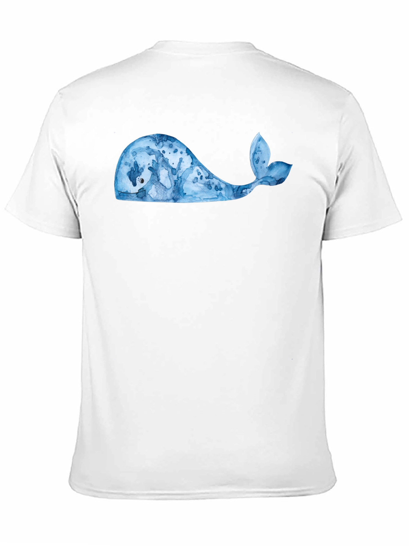 Black Whale Graphic Tee - Black Cotton Blend view 11