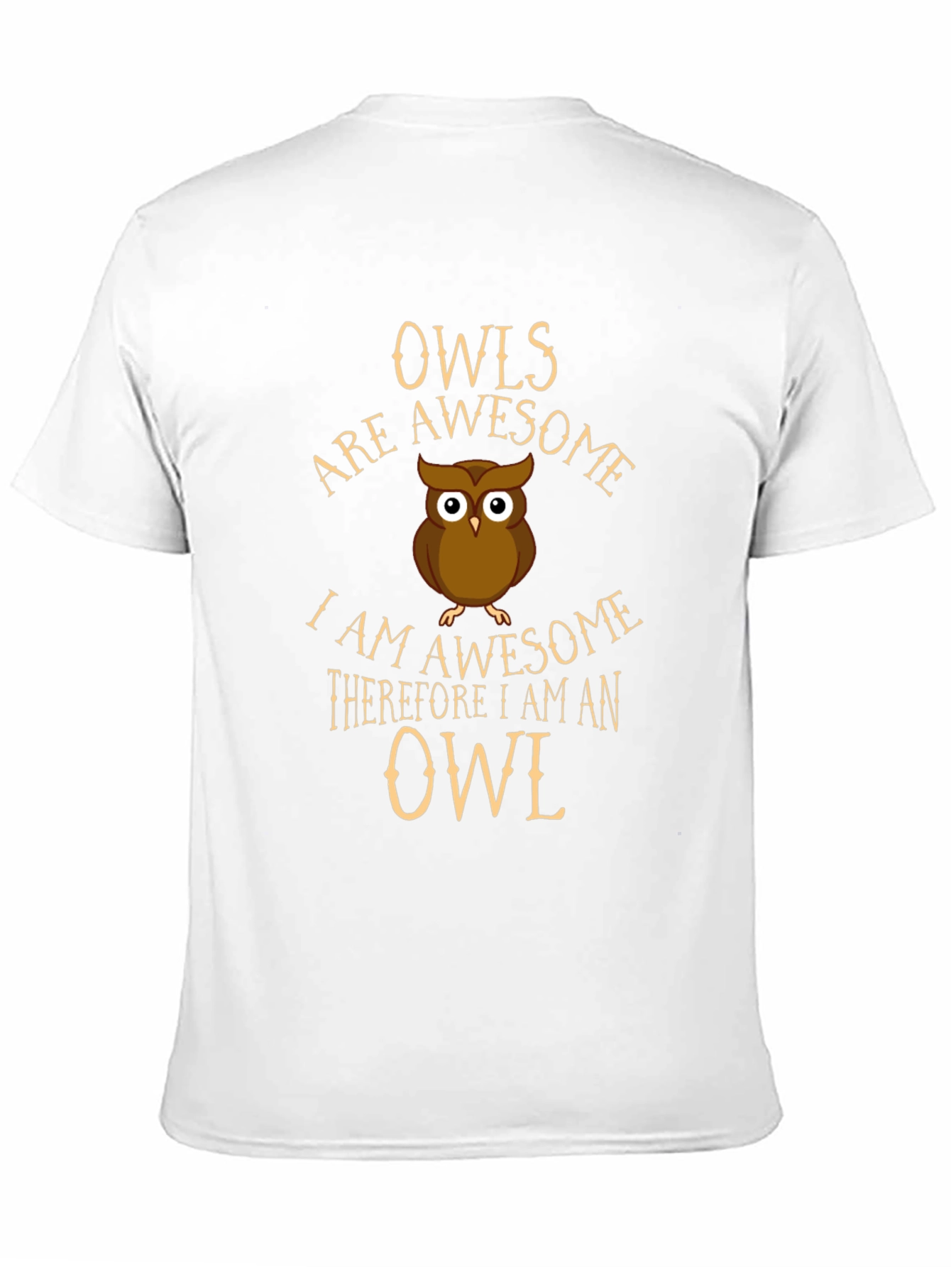 Black Owls Are Awesome Graphic T-Shirt - Unique Design view 11