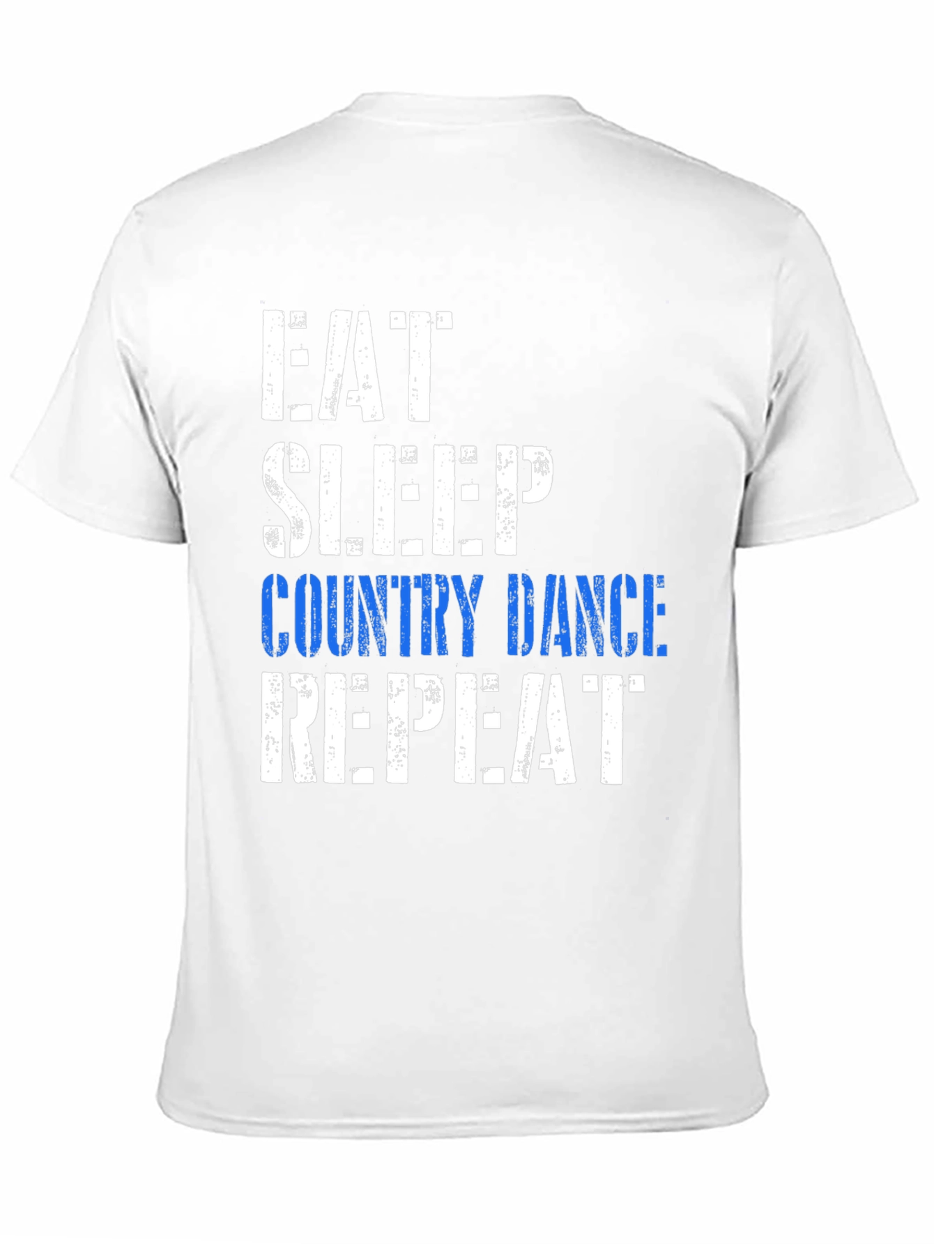 Black Eat Sleep Country Dance Repeat Graphic T-Shirt view 11