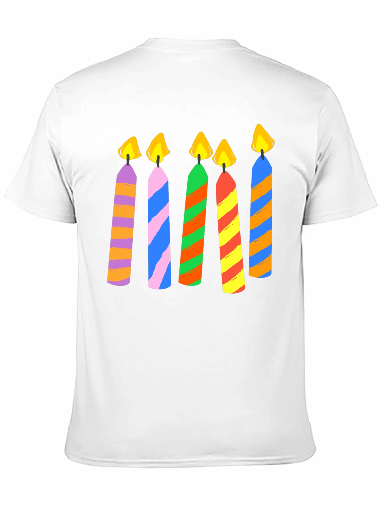 Black Candle Graphic Black T-Shirt view 11