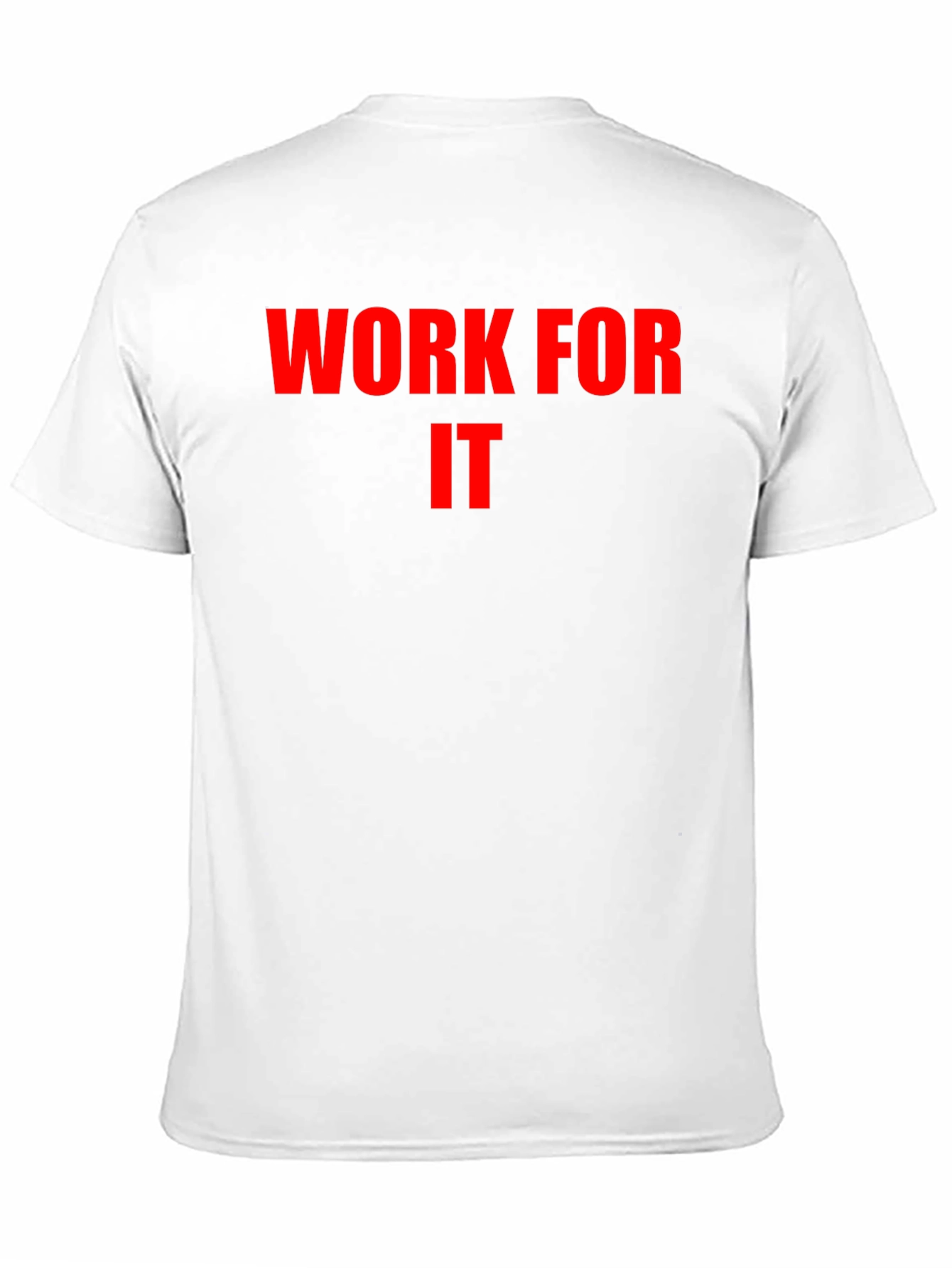 Black Work For It Graphic Tee - Motivational Shirt view 11