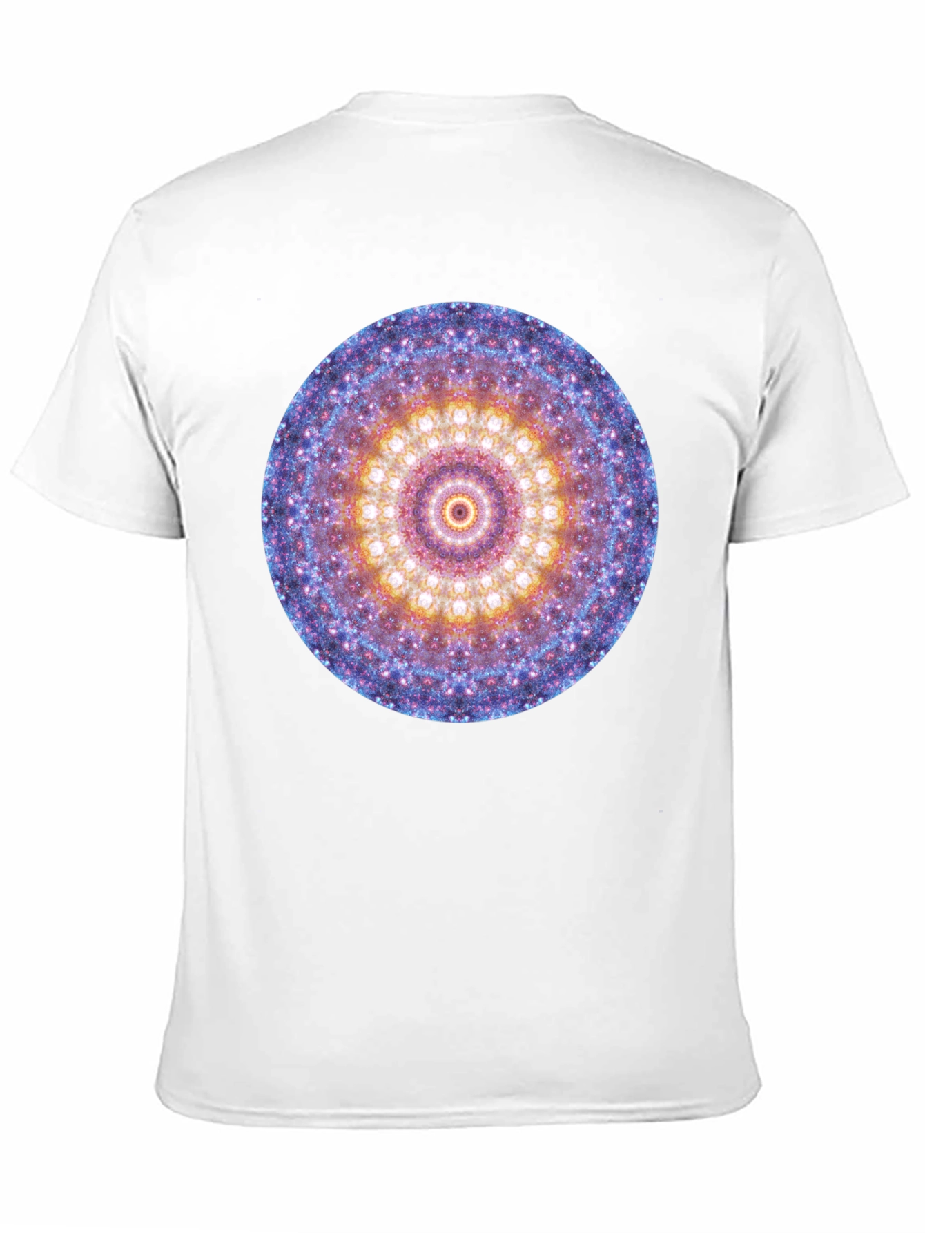 Black Cosmic Mandala Graphic Tee view 11