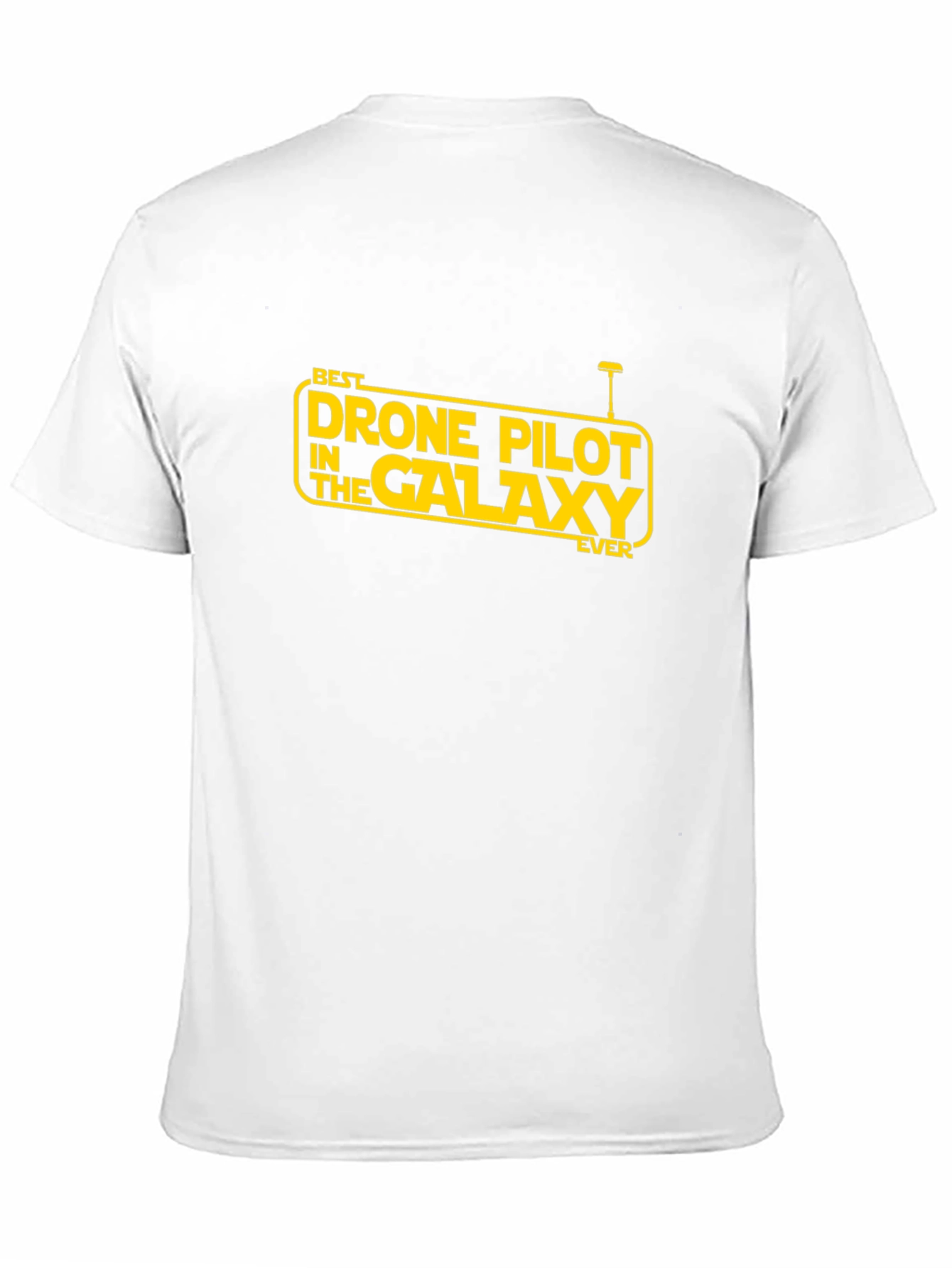 Black Best Drone Pilot T-Shirt - Galaxy Edition view 11
