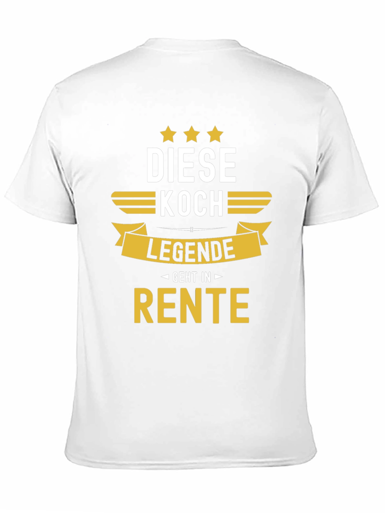 Black Diese Koch Legende Geht In Rente - Chef Retirement T-Shirt view 11
