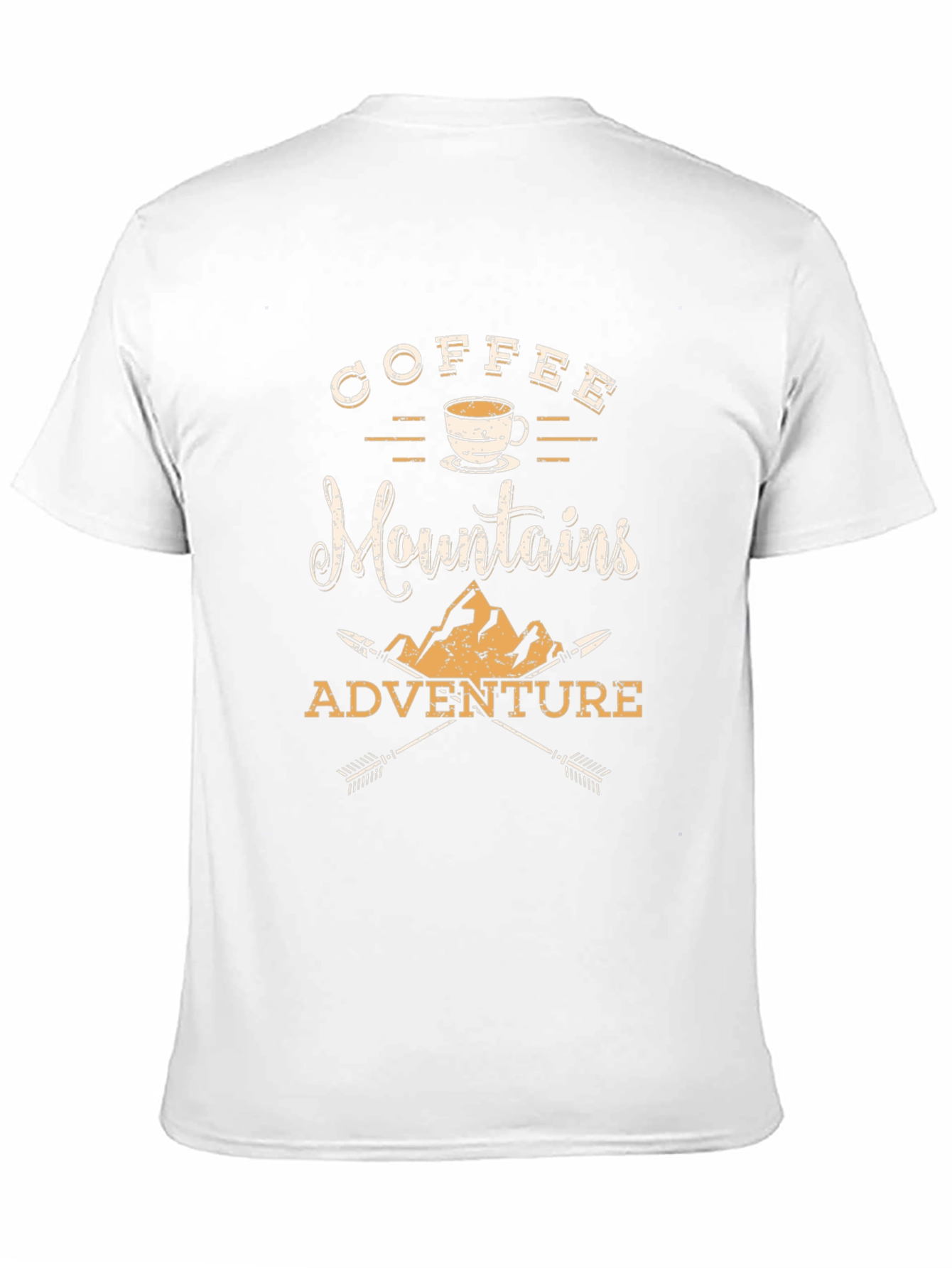 Black Coffee Mountains Adventure Graphic Tee view 11