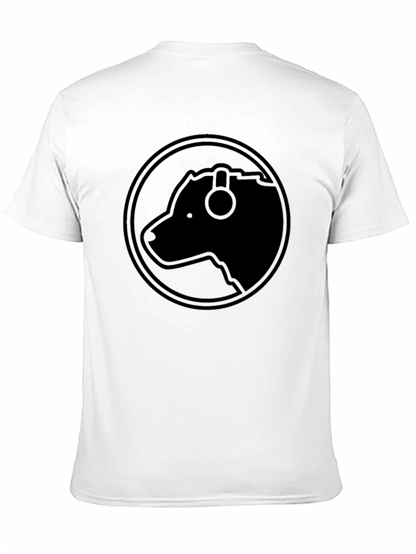 Black Black Bear Headphones Graphic Tee - Modern Casual Style view 11