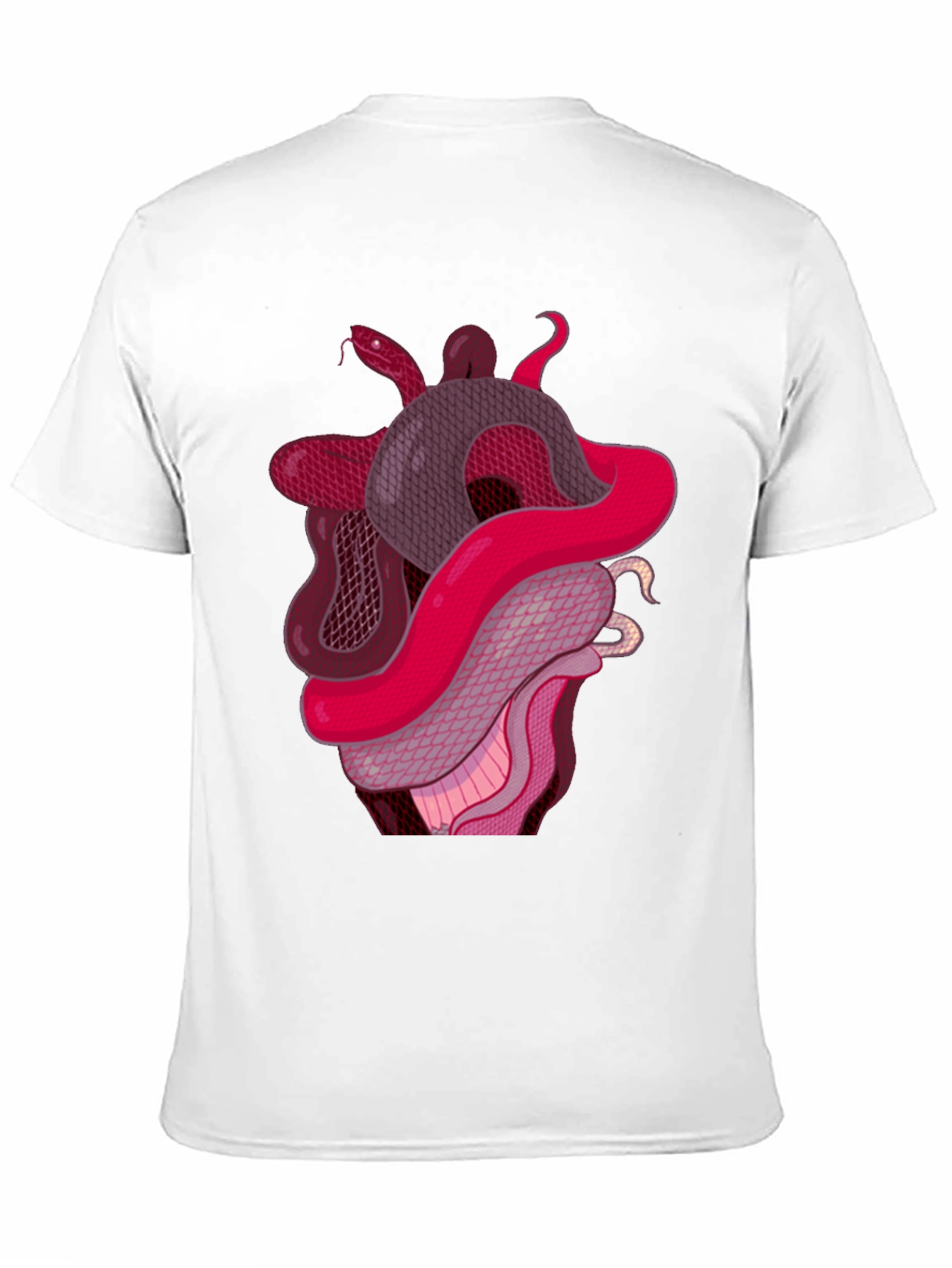 Black Snake Heart Graphic Tee - Stylish Black T-Shirt view 11