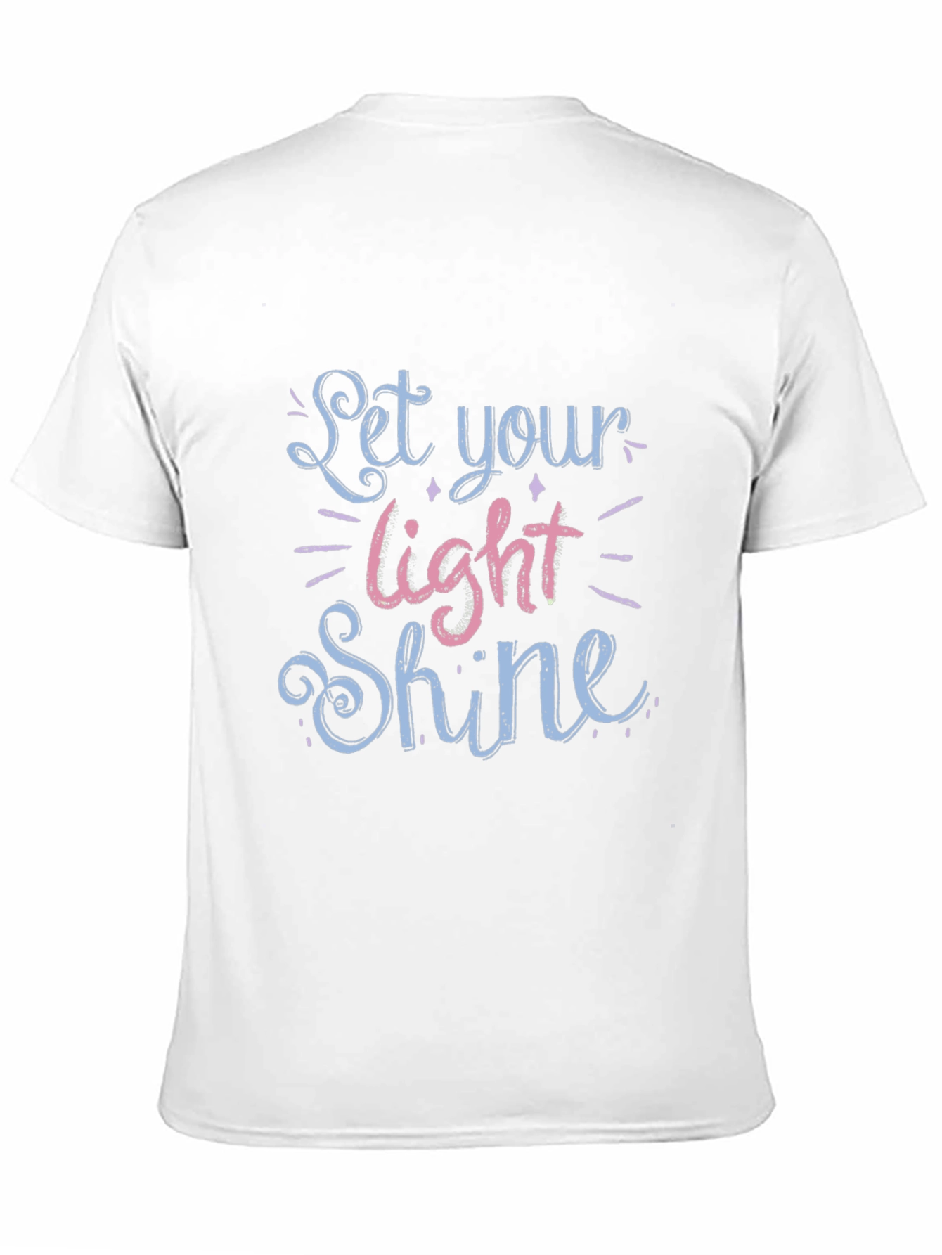 Black Let Your Light Shine Graphic Tee - Black view 11