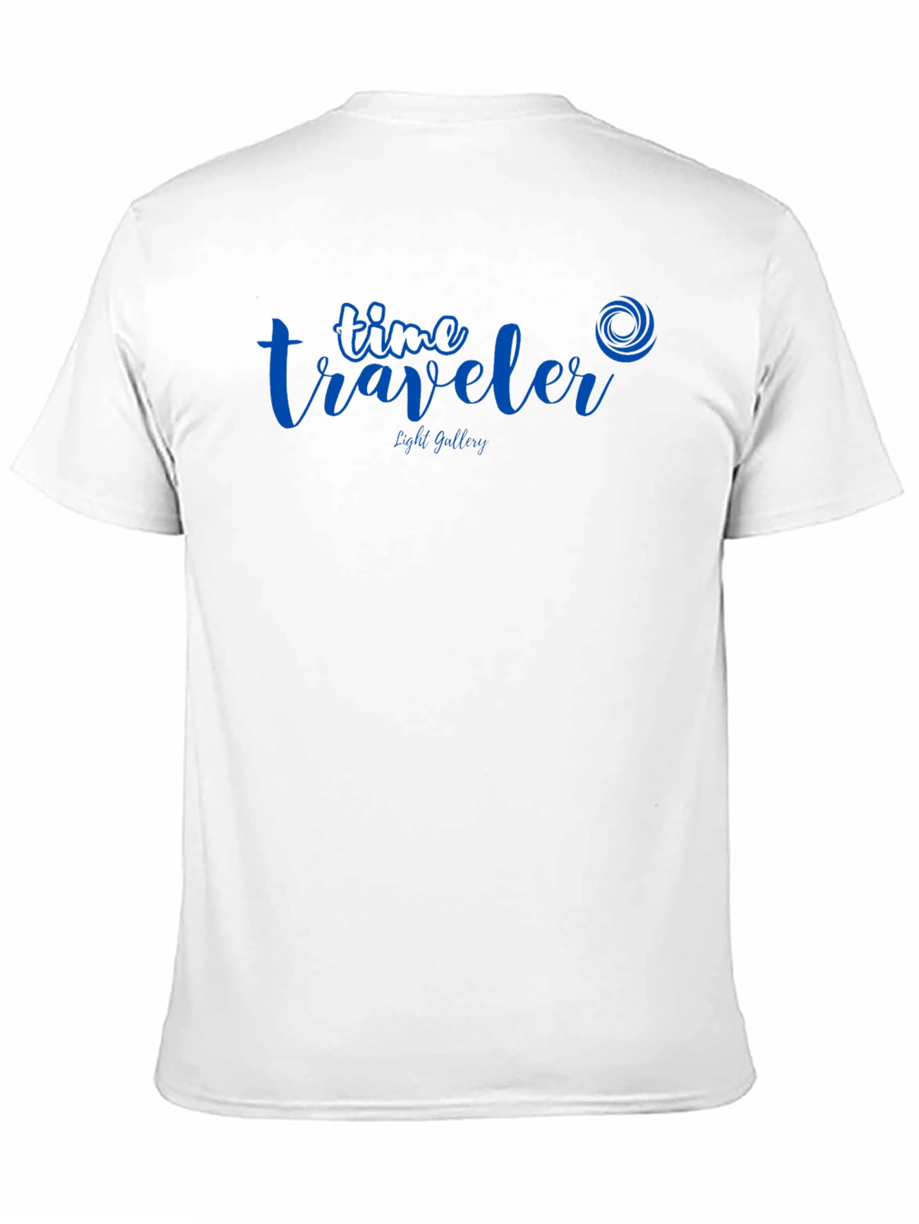 Black Time Traveler Black Graphic Tee - Premium Cotton Blend view 11