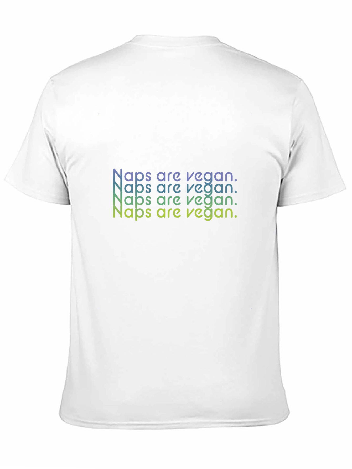 Black Naps Are Vegan Graphic Tee - Casual Comfort view 11