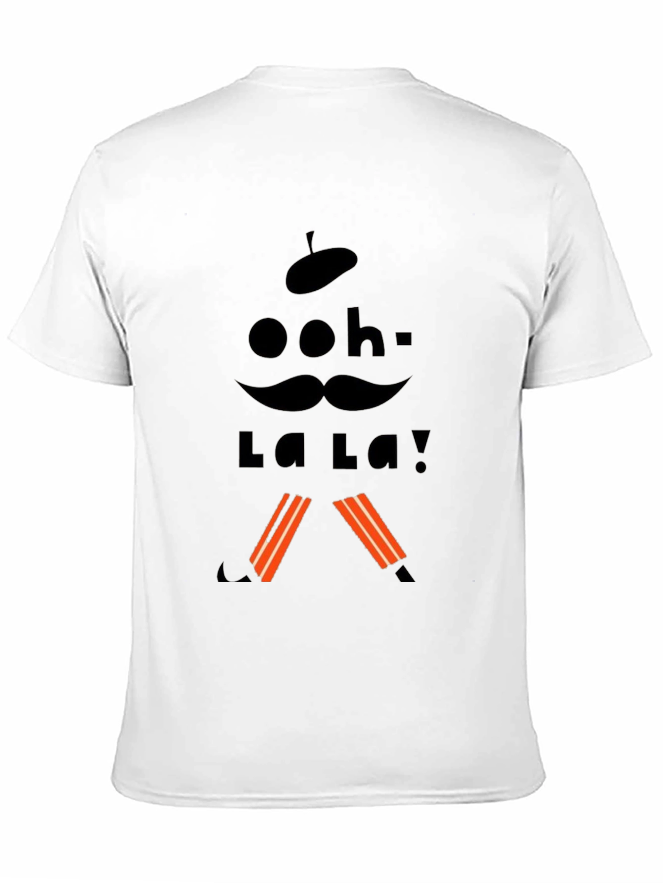 Black Ooh La La Graphic Tee - Parisian Style T-Shirt view 11