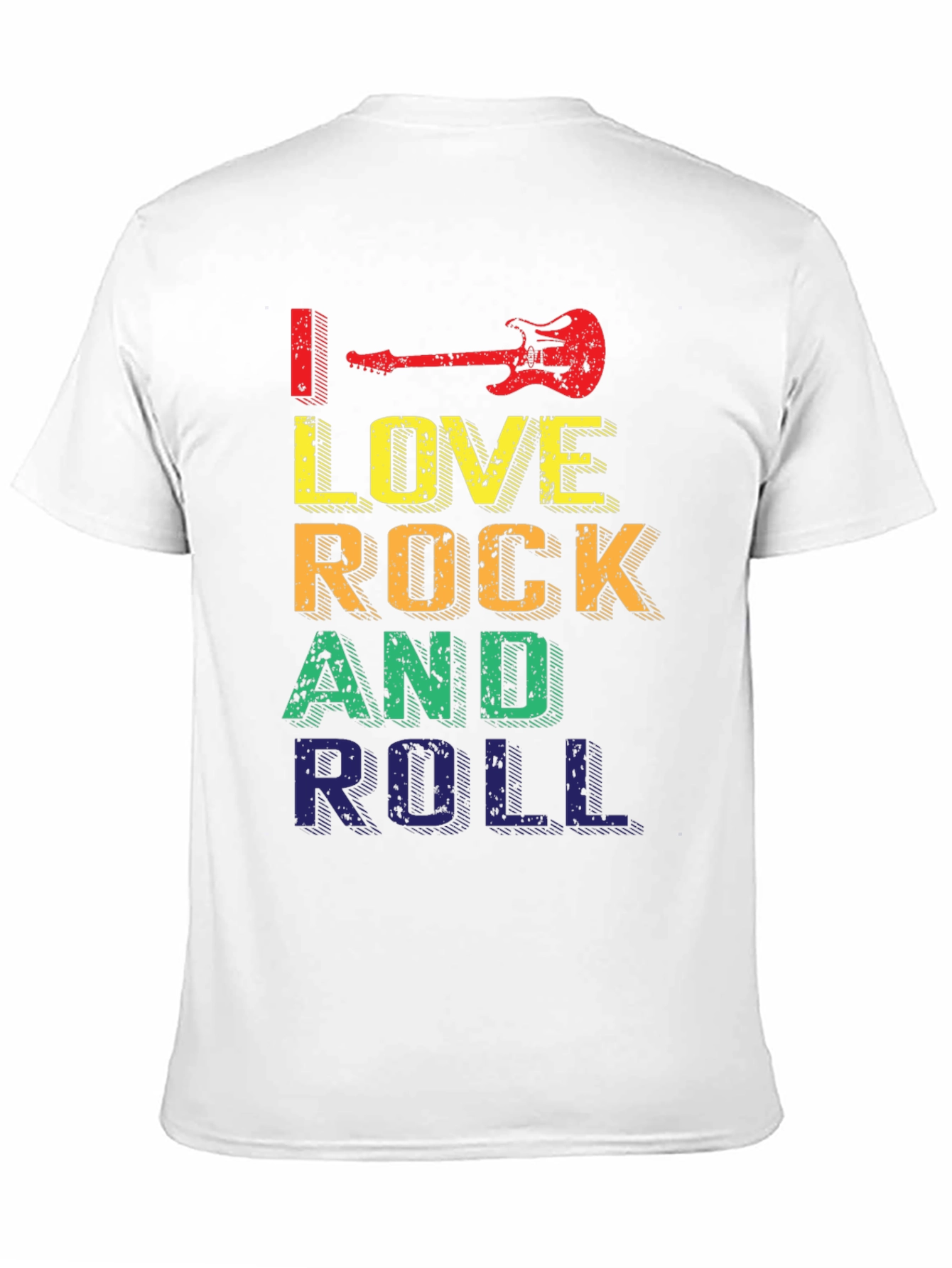 Black I Love Rock and Roll Graphic Tee view 11