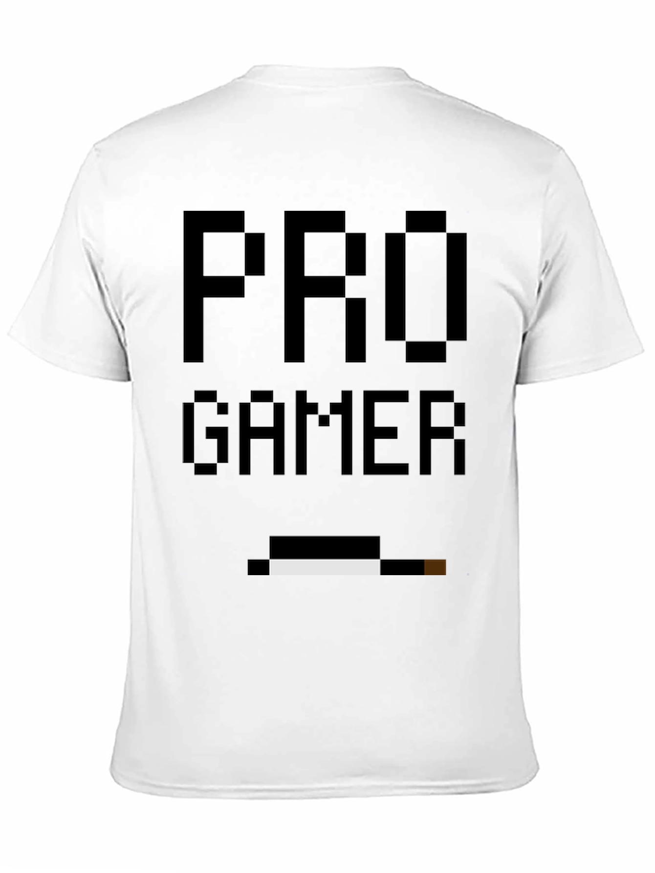 Black Pro Gamer Pixel Art Black T-Shirt view 11