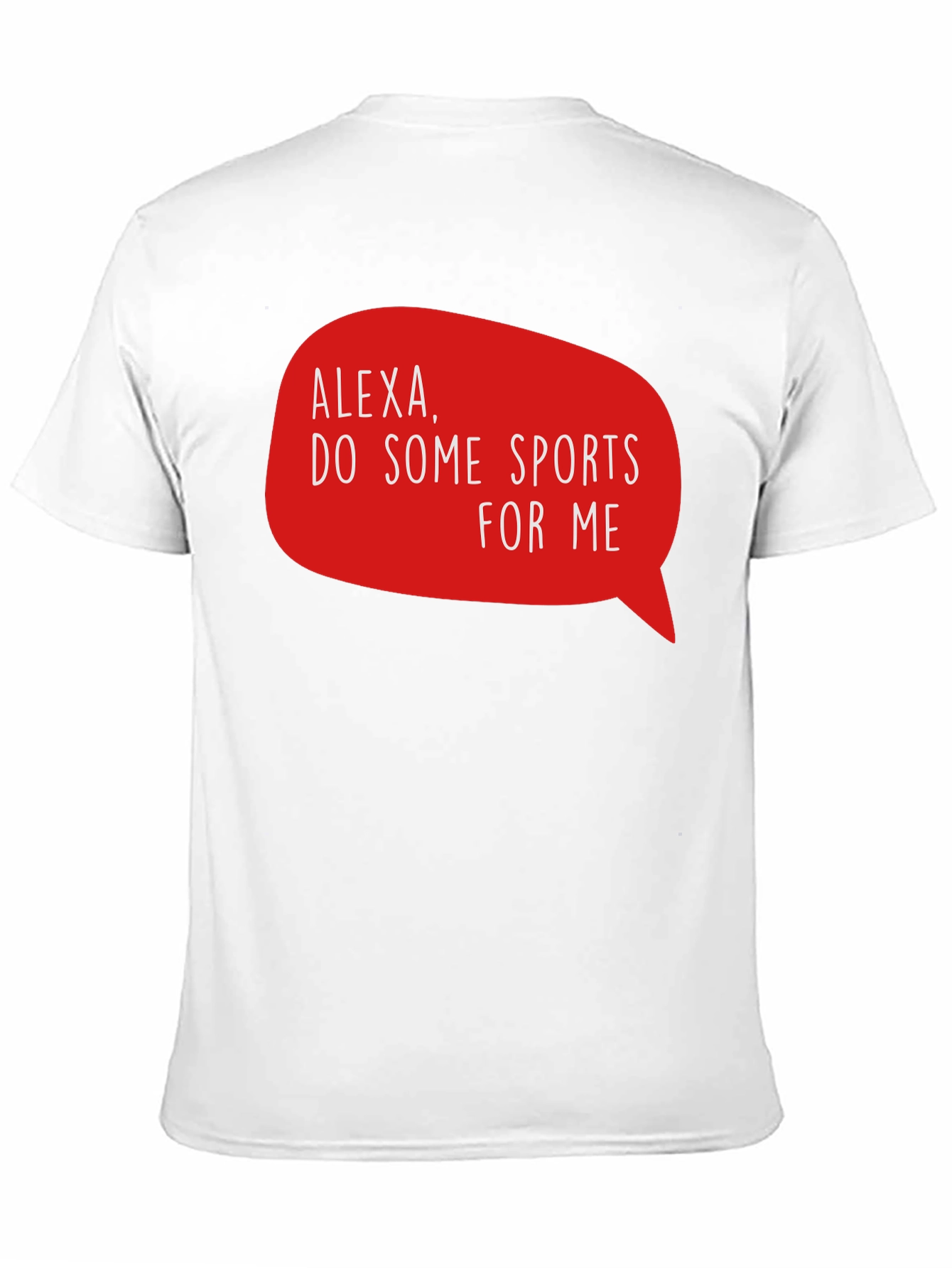 Black Alexa Do Some Sports T-Shirt - Funny Graphic Tee view 11