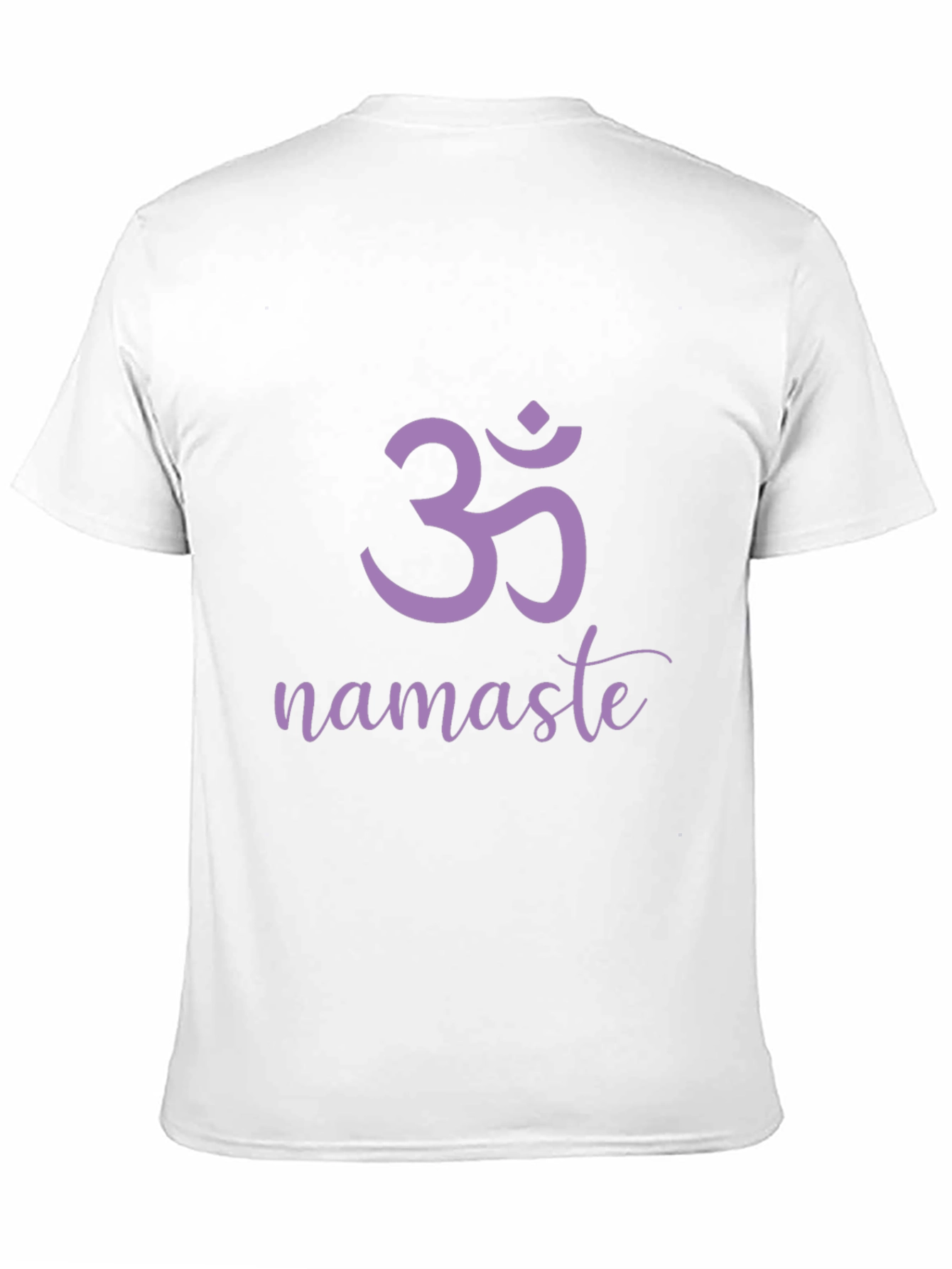Black Namaste Om Symbol T-Shirt view 11