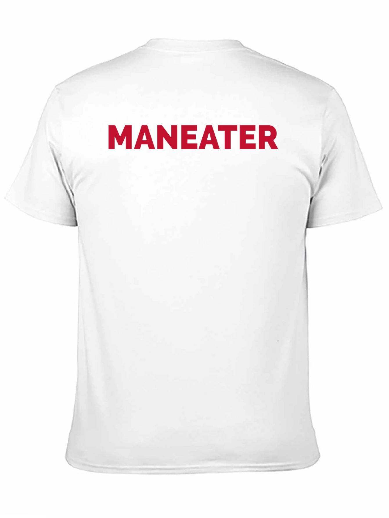 Black Maneater Graphic Tee - Bold Statement T-Shirt view 11