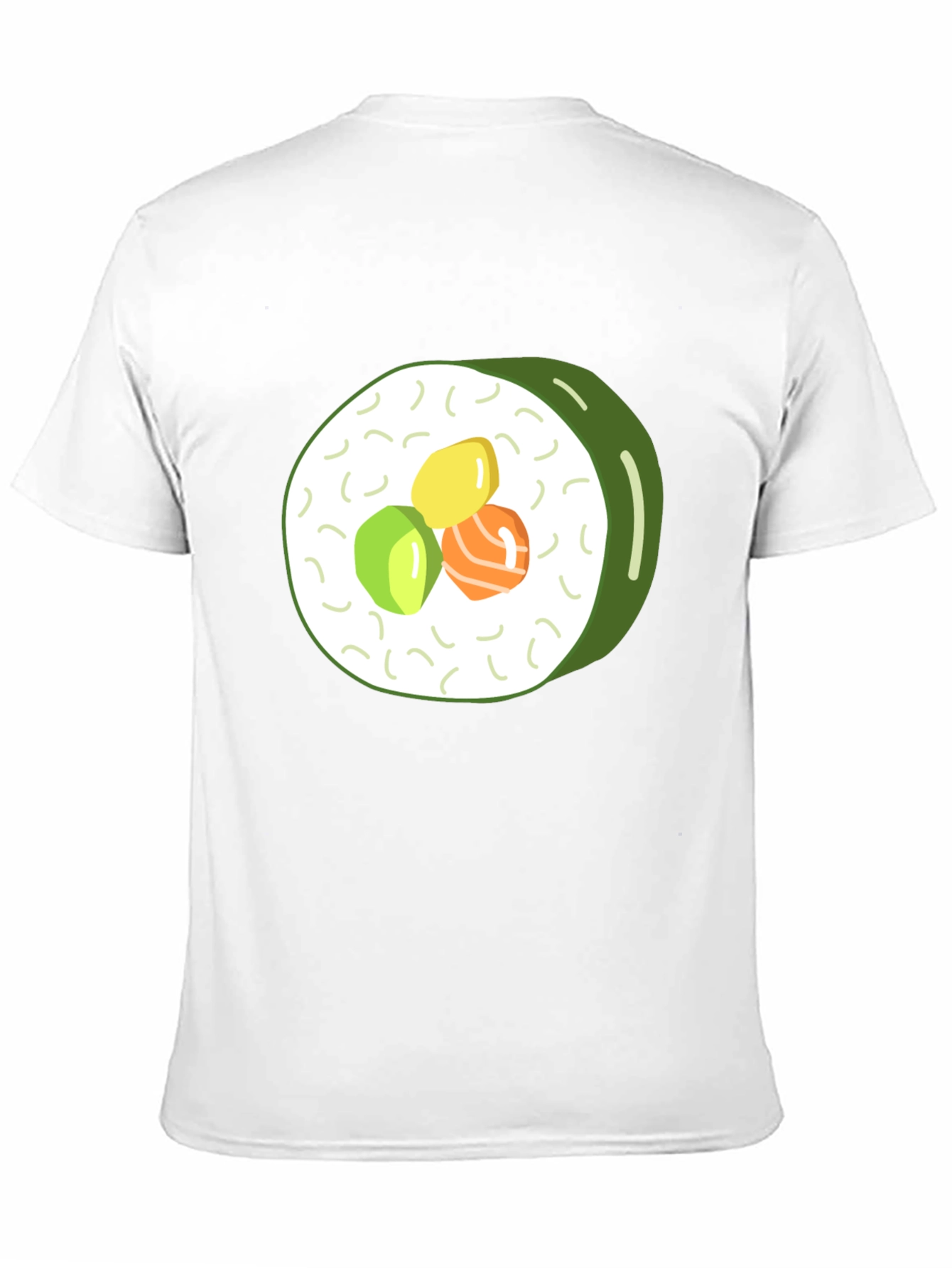 Black Sushi Roll Graphic Tee - Casual Comfort view 11