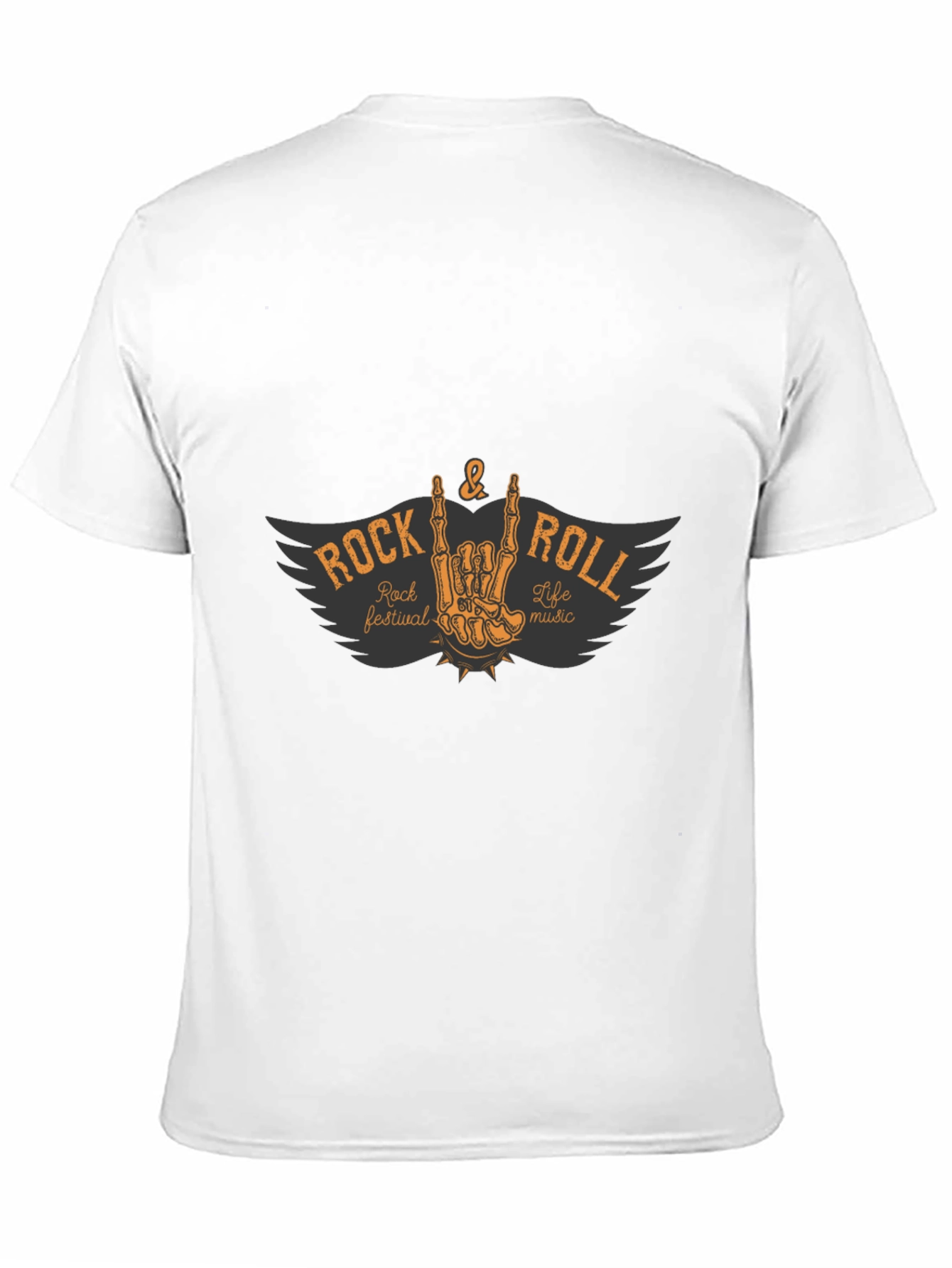 Black Rock & Roll Music Festival Graphic T-Shirt view 11