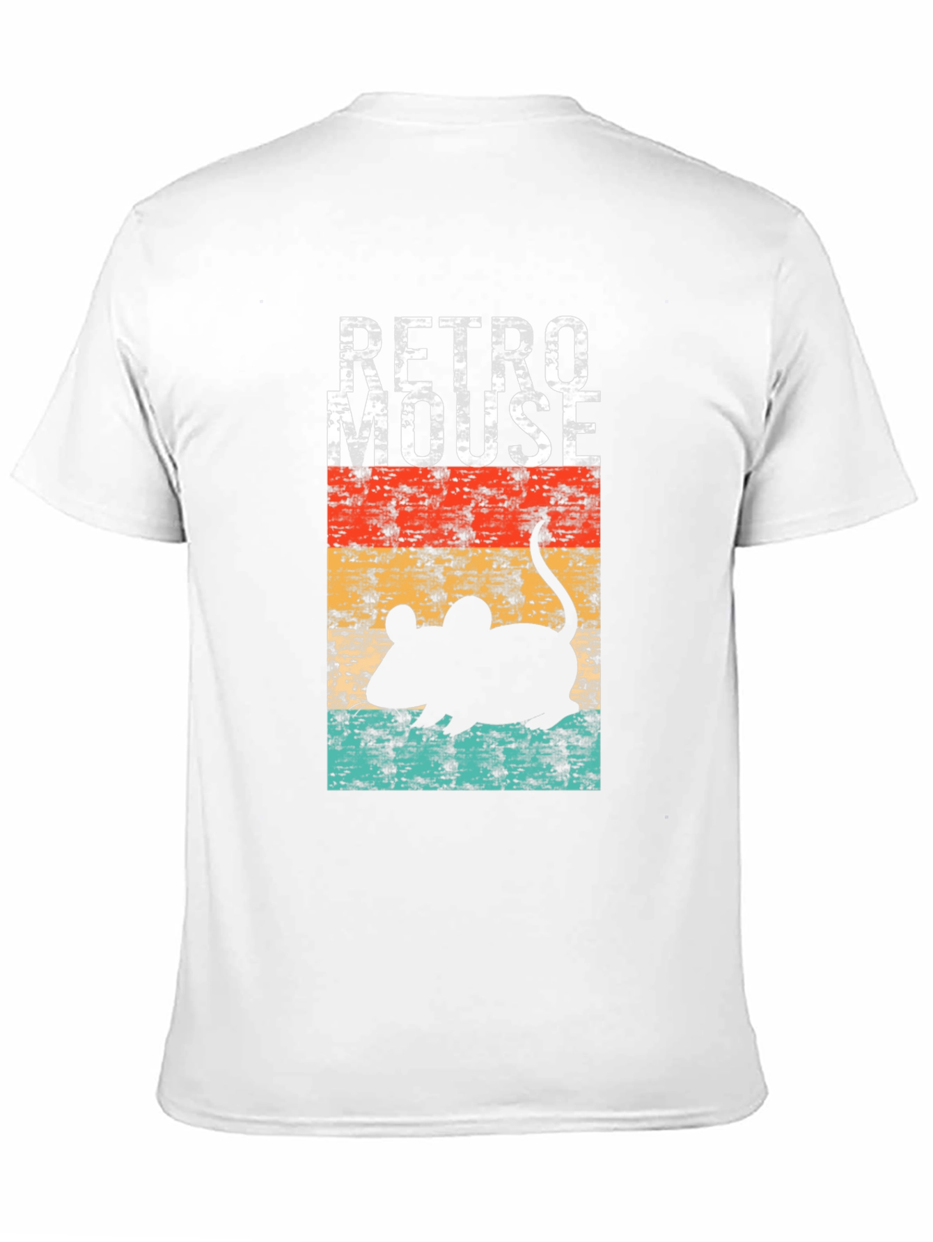 Black Retro Mouse Graphic T-Shirt view 11