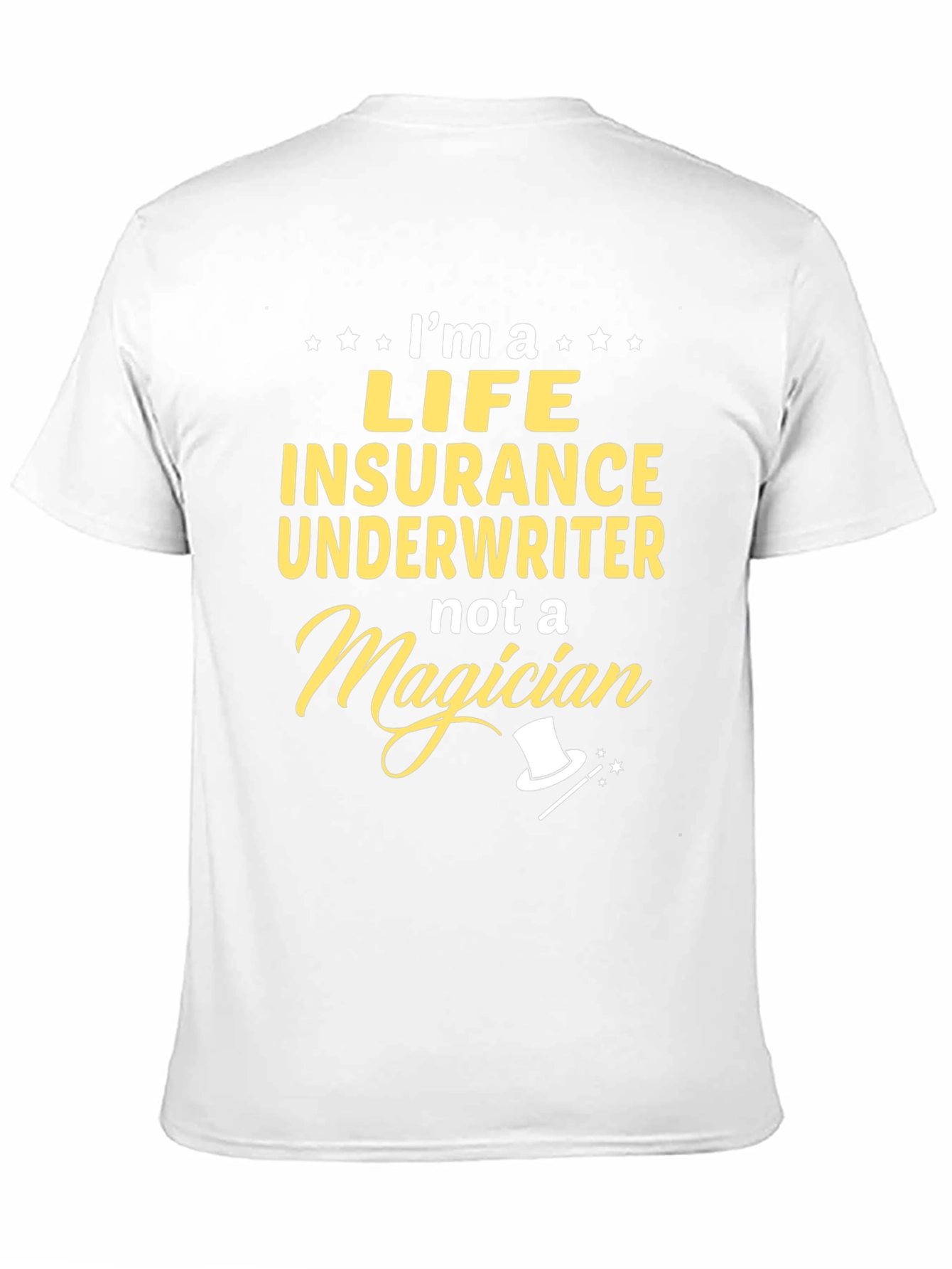 Black Life Insurance Underwriter Funny T-Shirt view 11