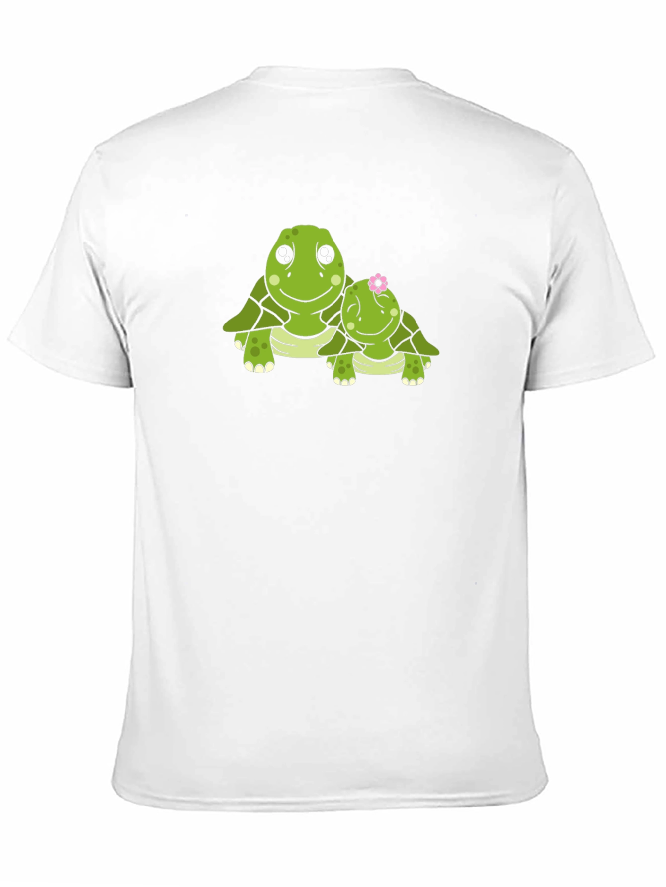 Black Turtle Mom & Baby Black Graphic Tee view 11