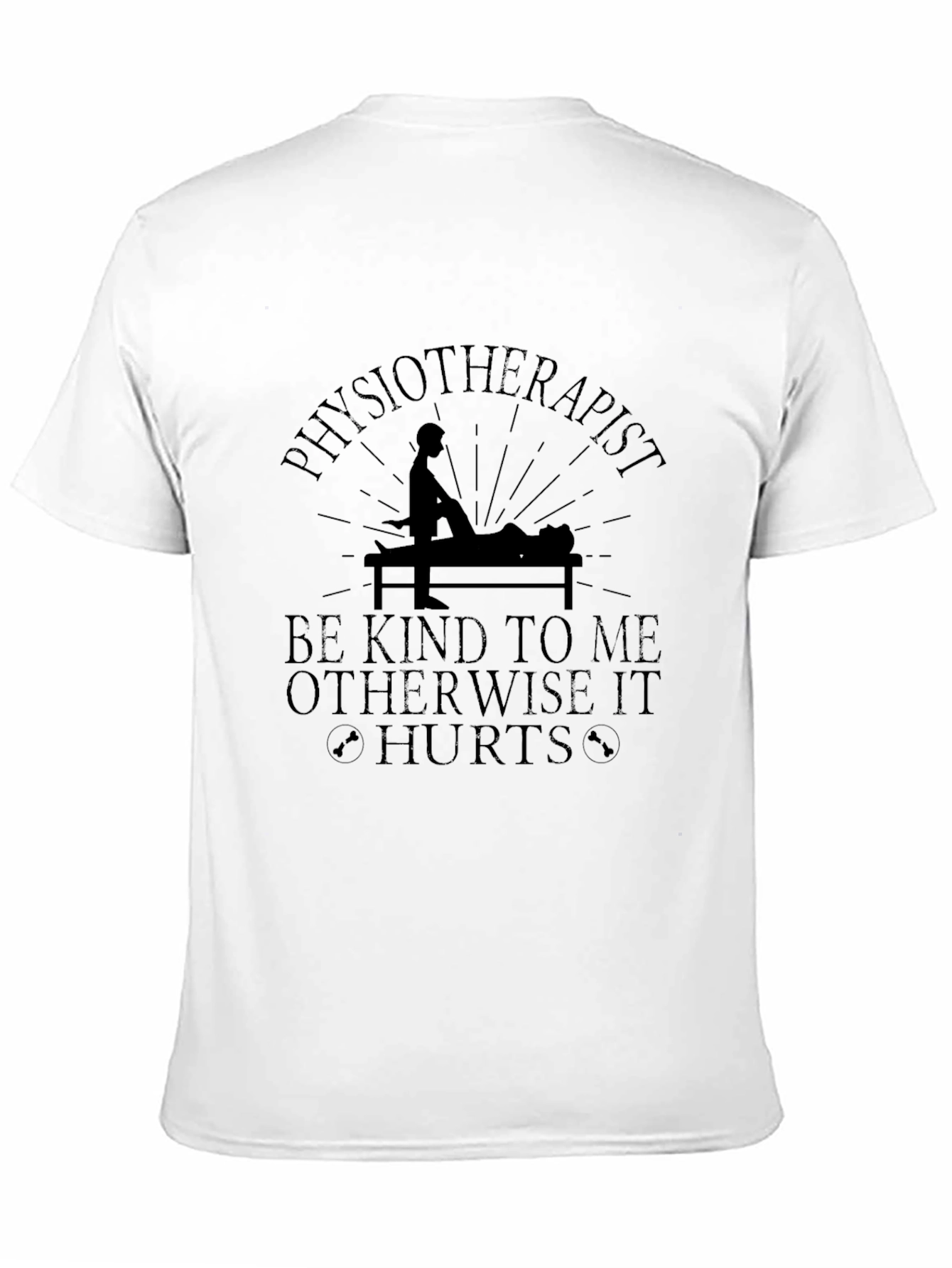 Black Physiotherapist Be Kind T-Shirt view 11