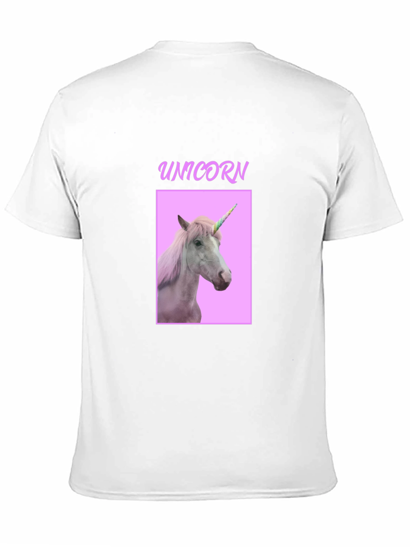 Black Unicorn Graphic T-Shirt - Magical Creature Design view 11