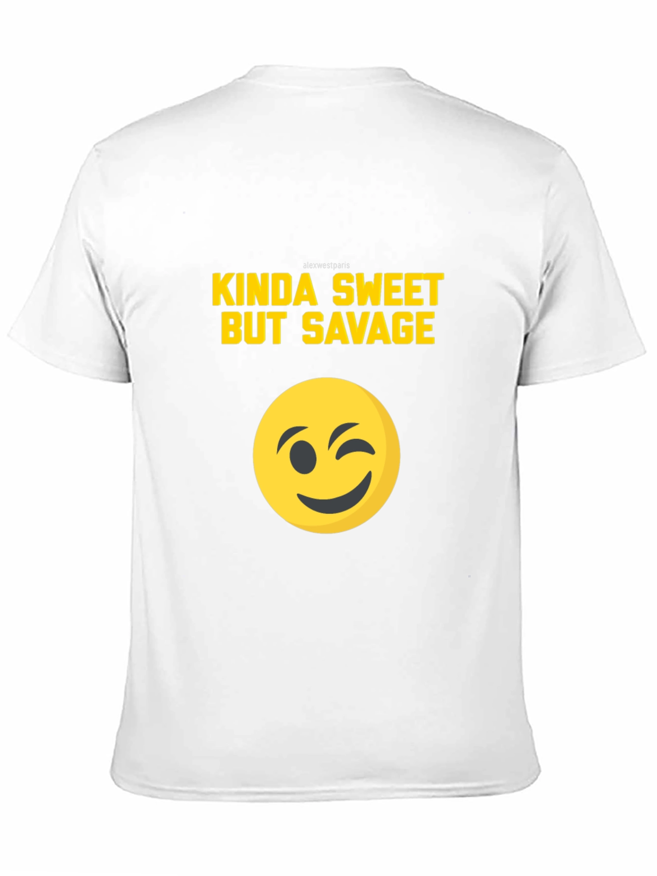 Black Kinda Sweet But Savage Graphic Tee - Black T-Shirt view 11