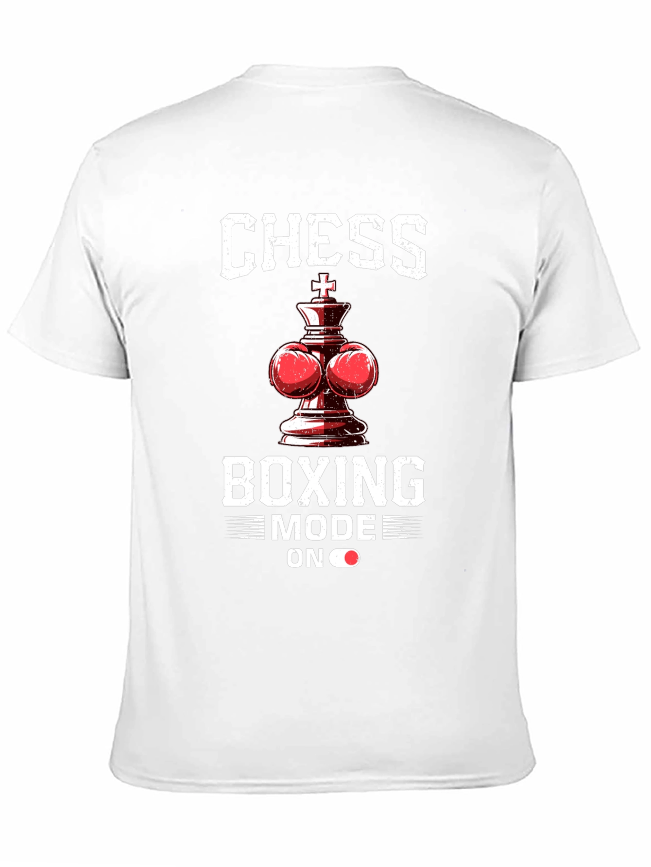 Black Chess Boxing Mode On T-Shirt - Unique Design view 11