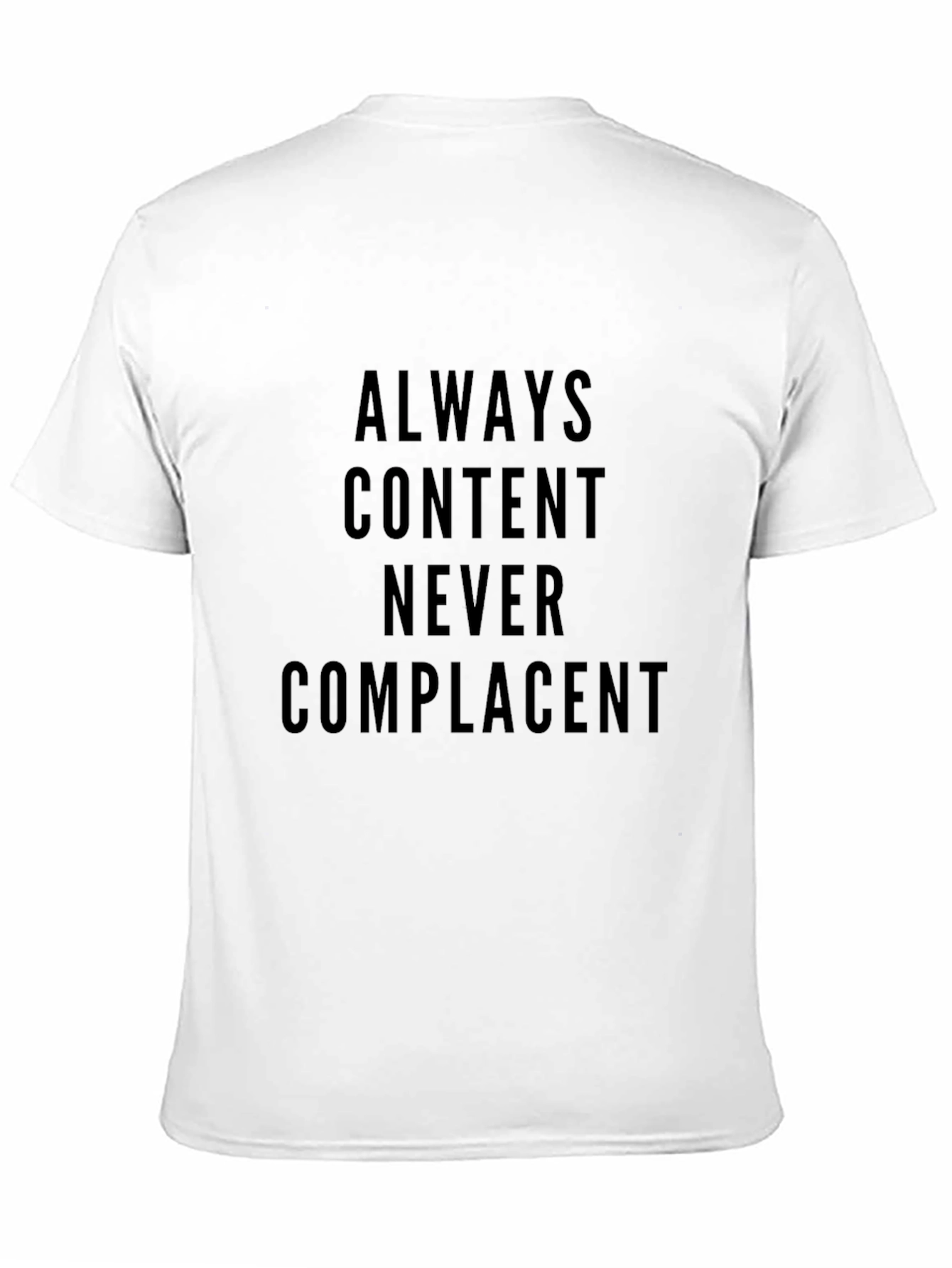 Black Always Content Black Graphic Tee view 11
