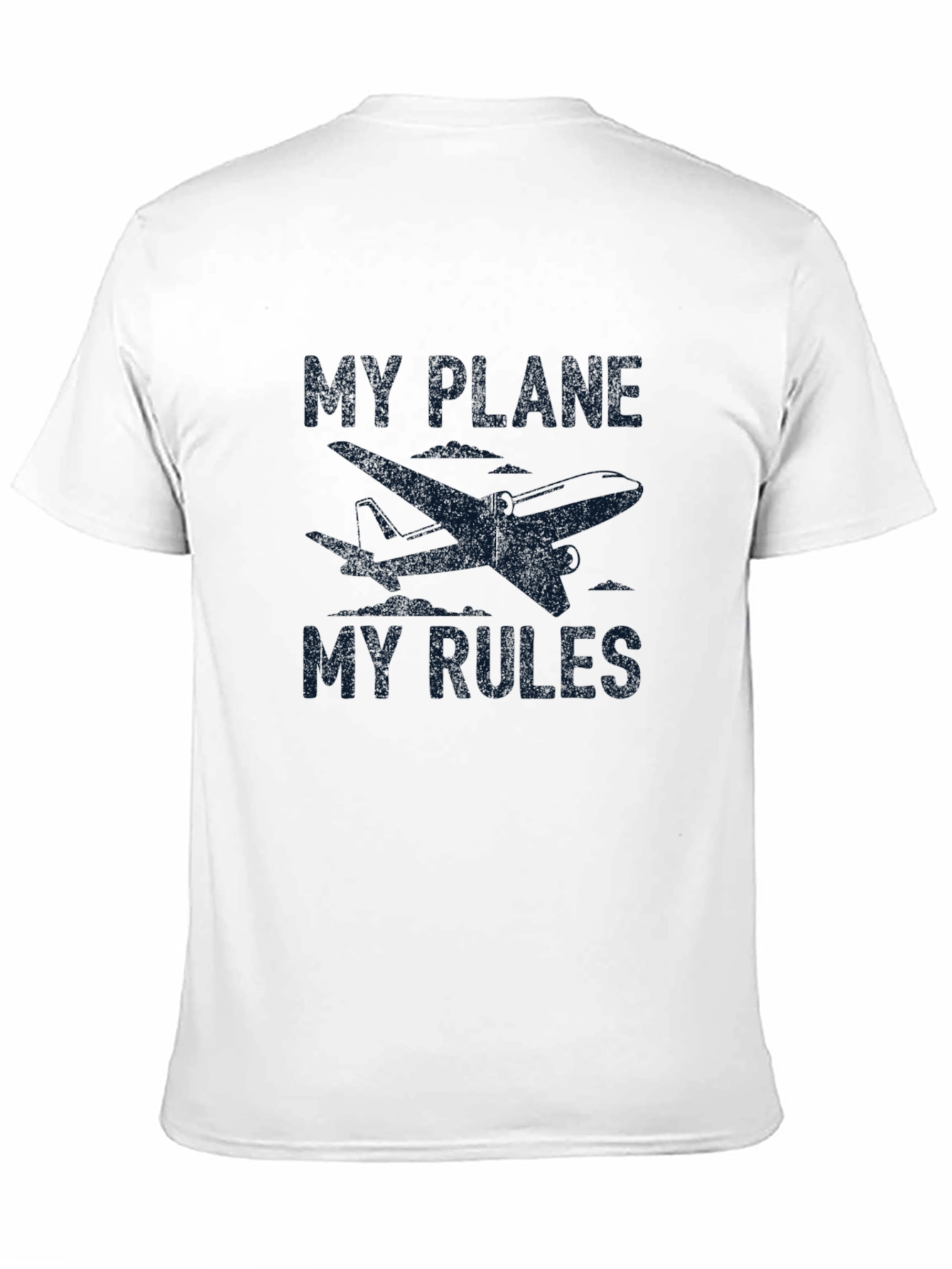 Black My Plane, My Rules T-Shirt view 11