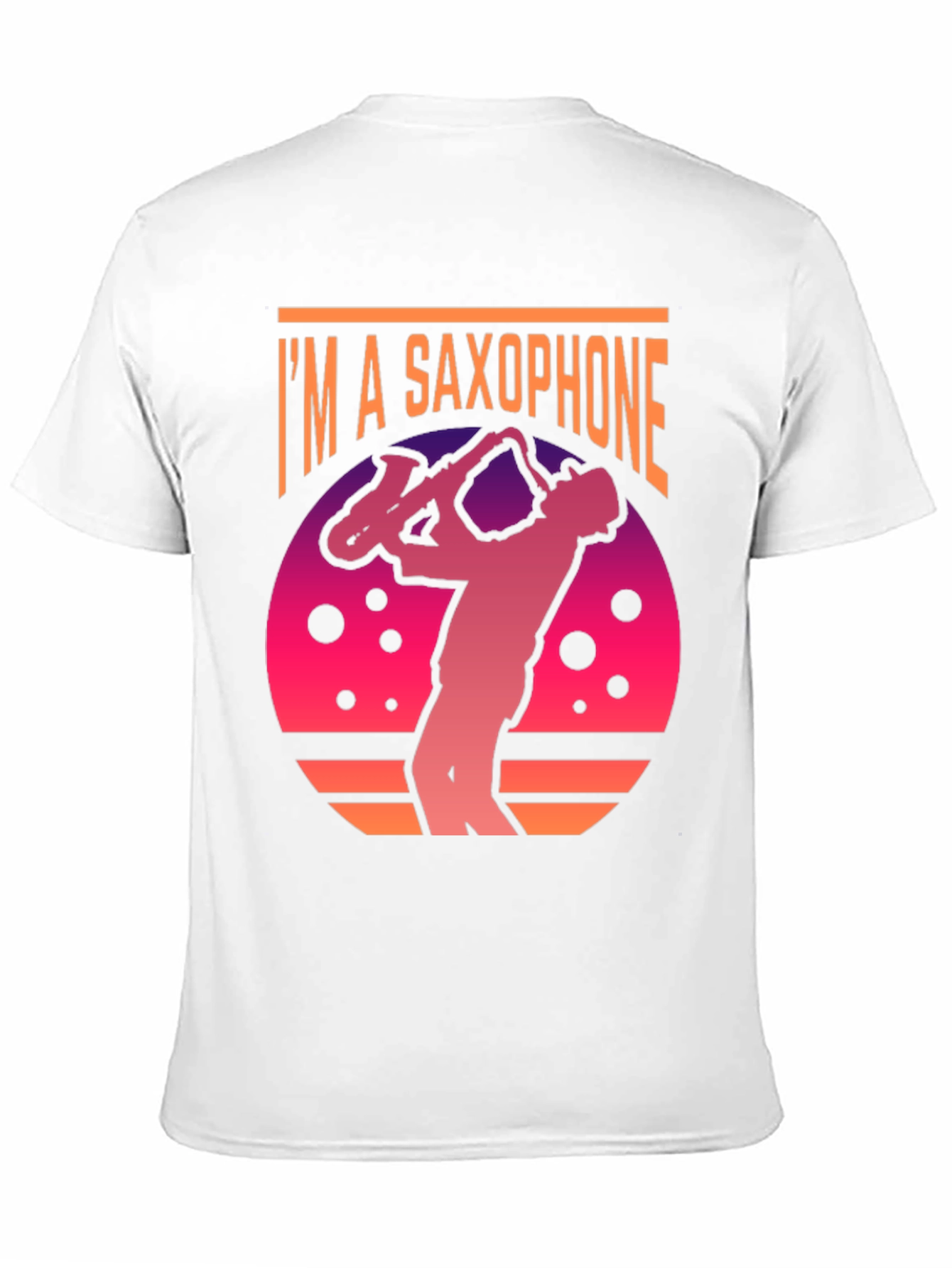 Black I'm A Saxophone T-Shirt - Music Lover Tee view 11