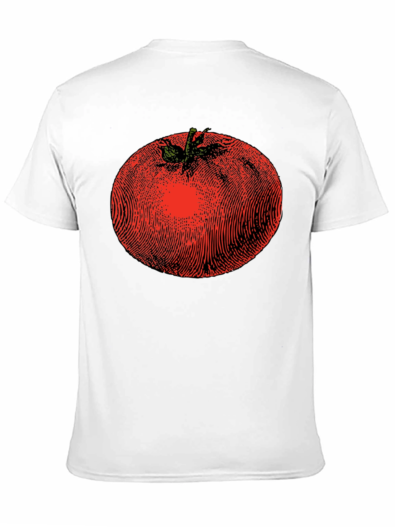 Black Tomato Graphic Print Black T-Shirt view 11