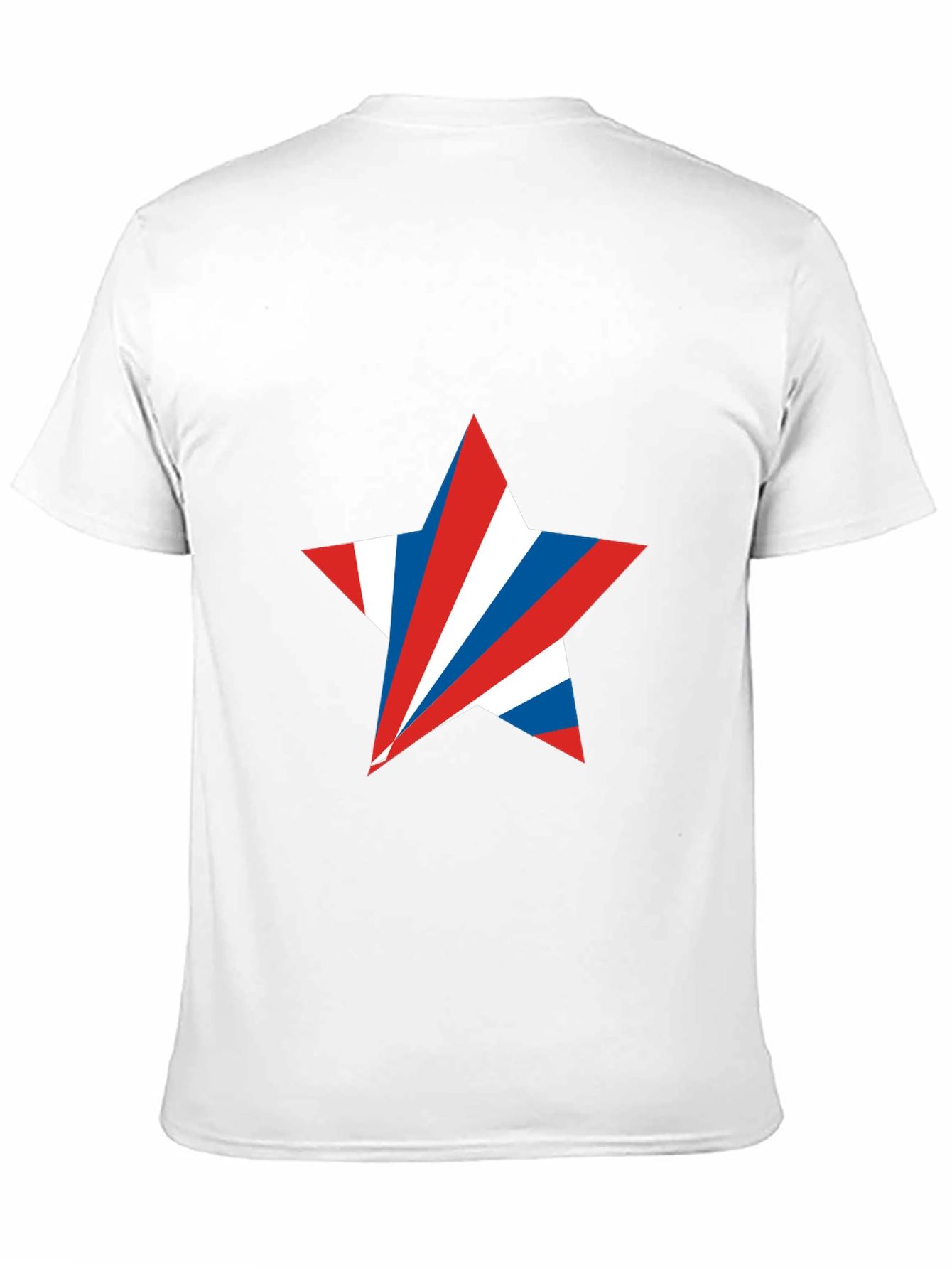 Black Patriotic Star Graphic Tee - Black view 11