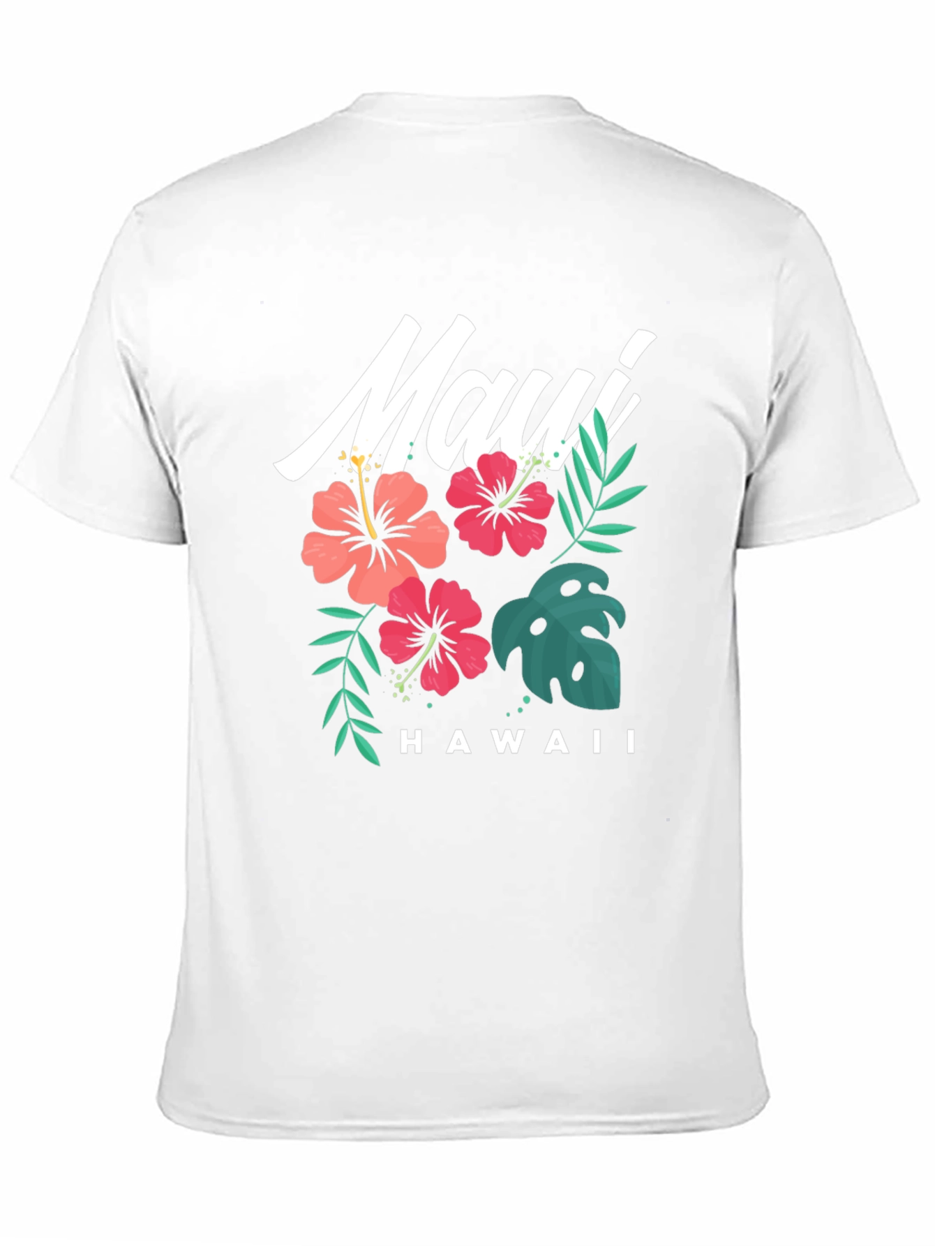 Black Maui Hawaii Graphic T-Shirt view 11