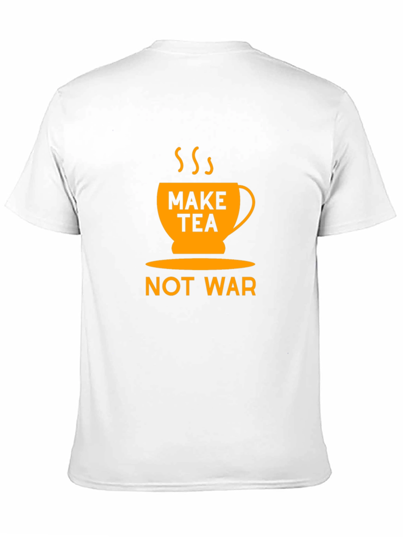 Black Make Tea Not War Graphic T-Shirt view 11