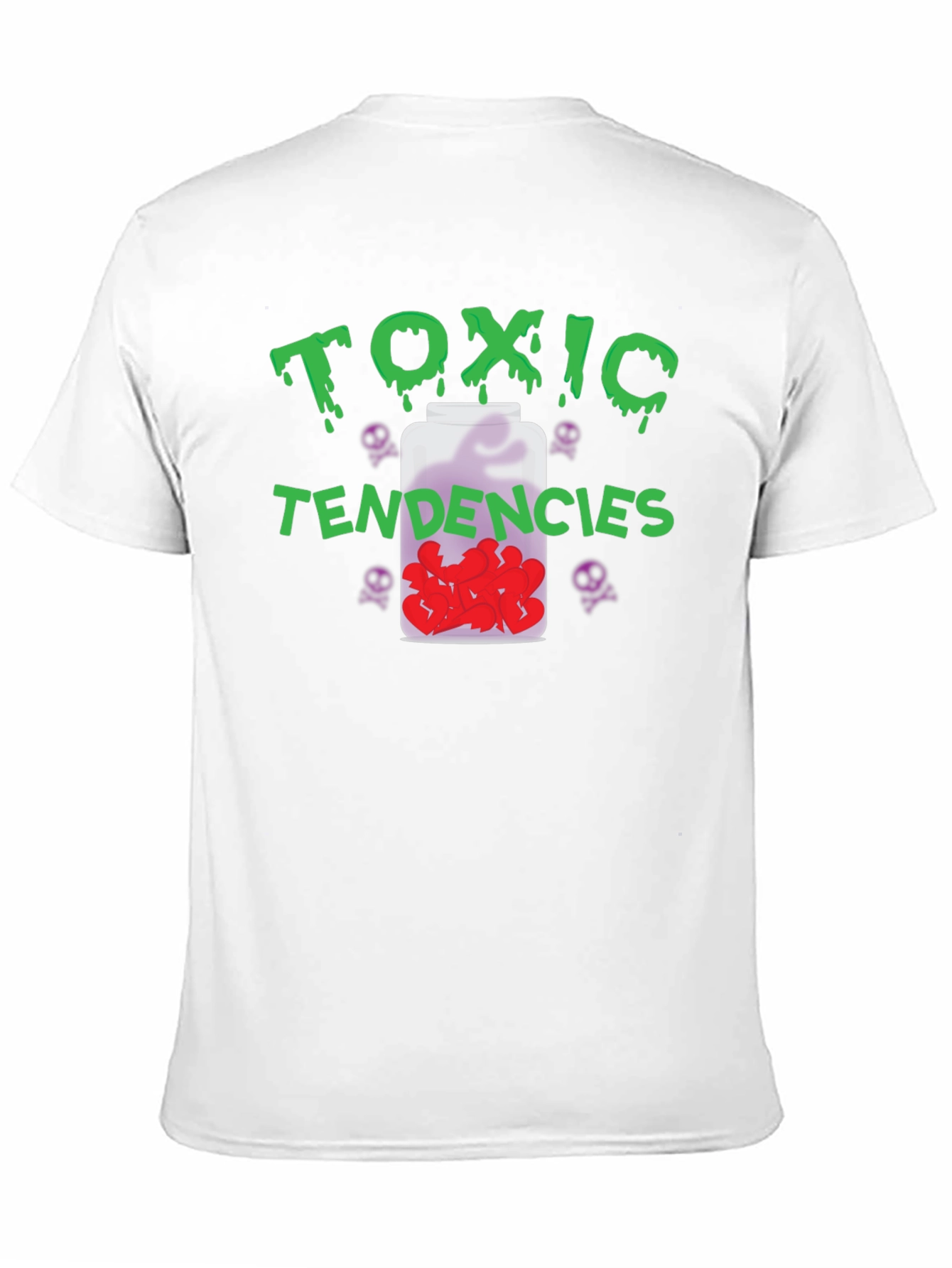 Black Toxic Tendencies Graphic Tee - Unique Design view 11