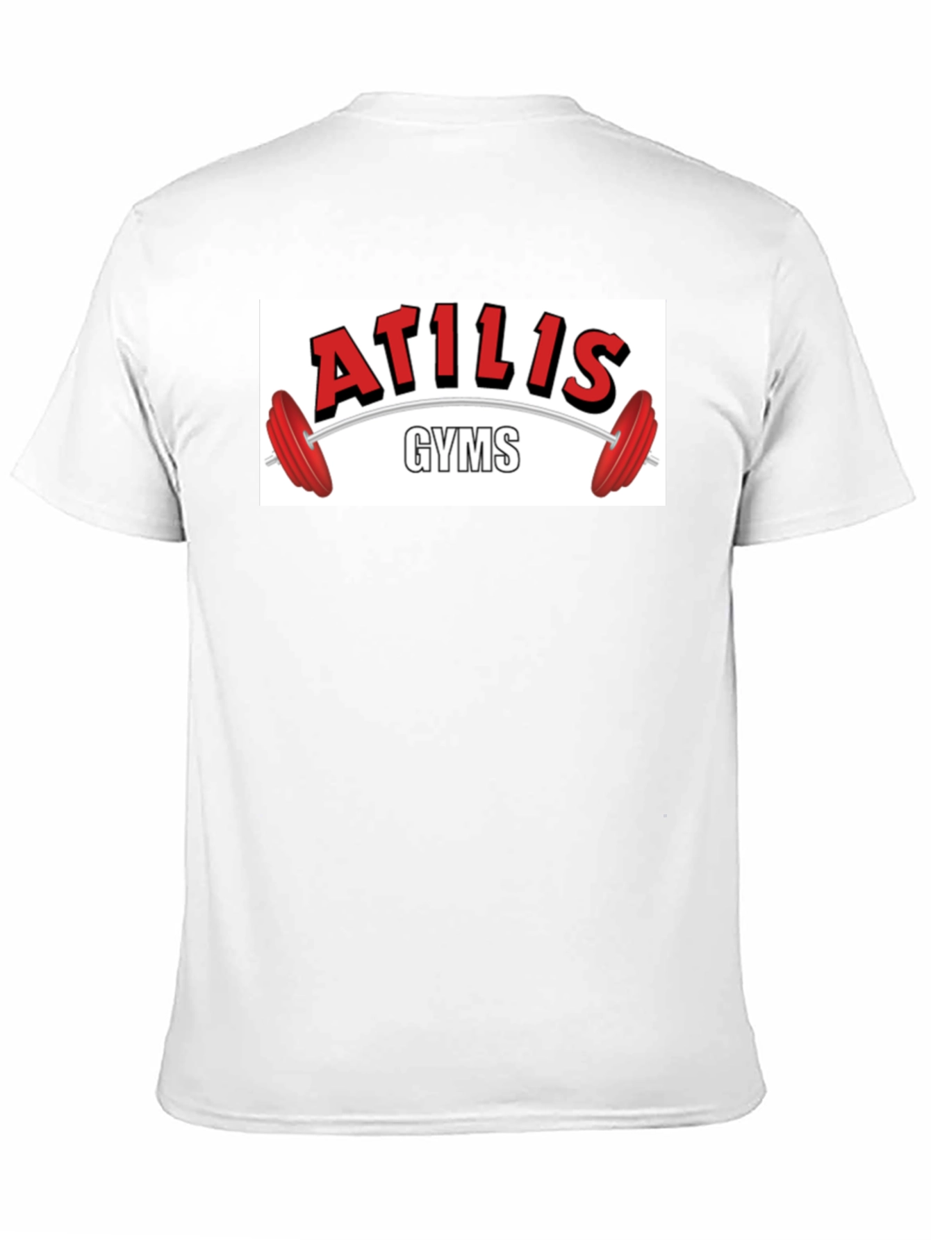 Black Atilis Gyms Black Graphic Tee view 11