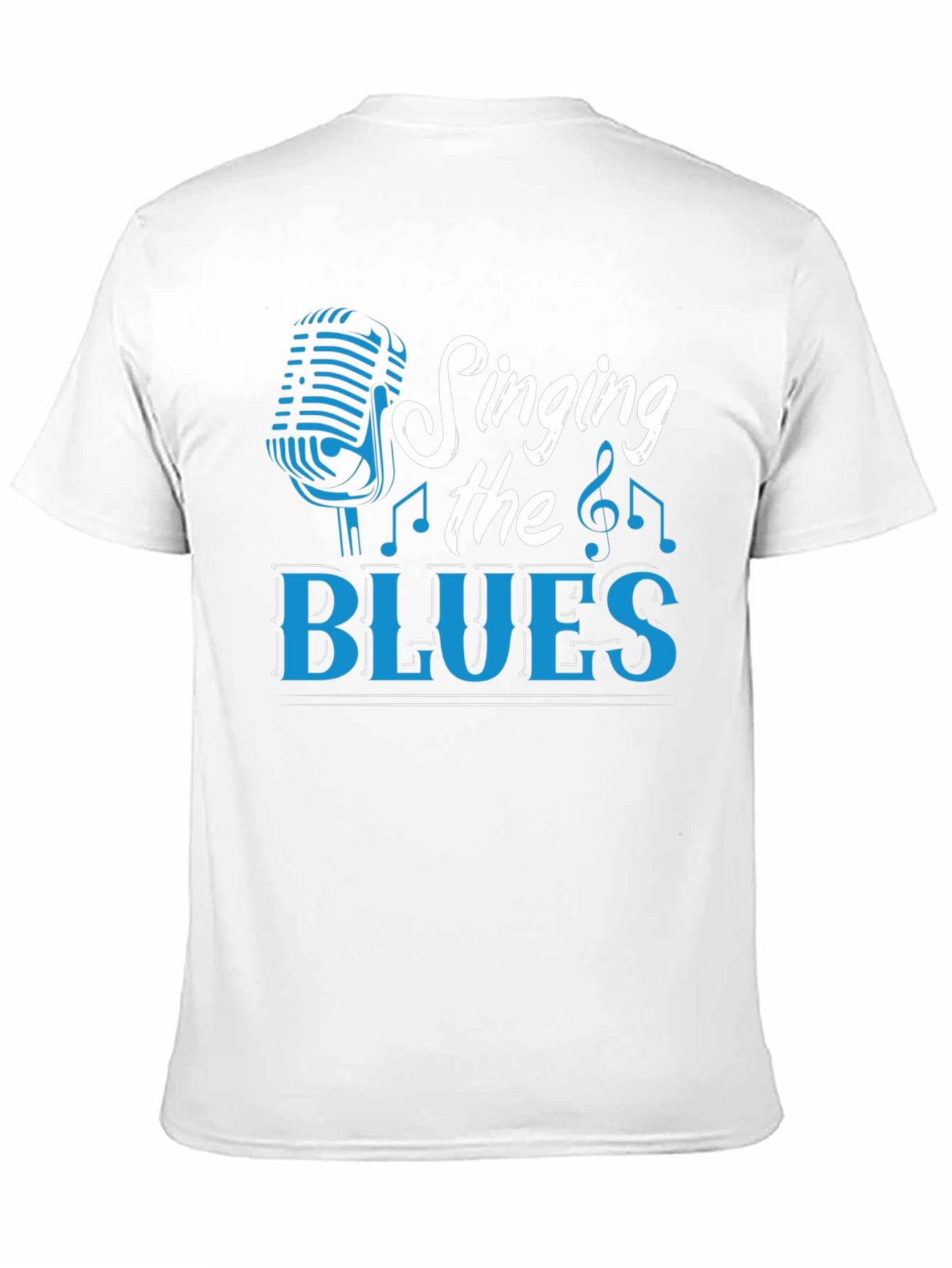 Black Singing the Blues Graphic Tee view 11