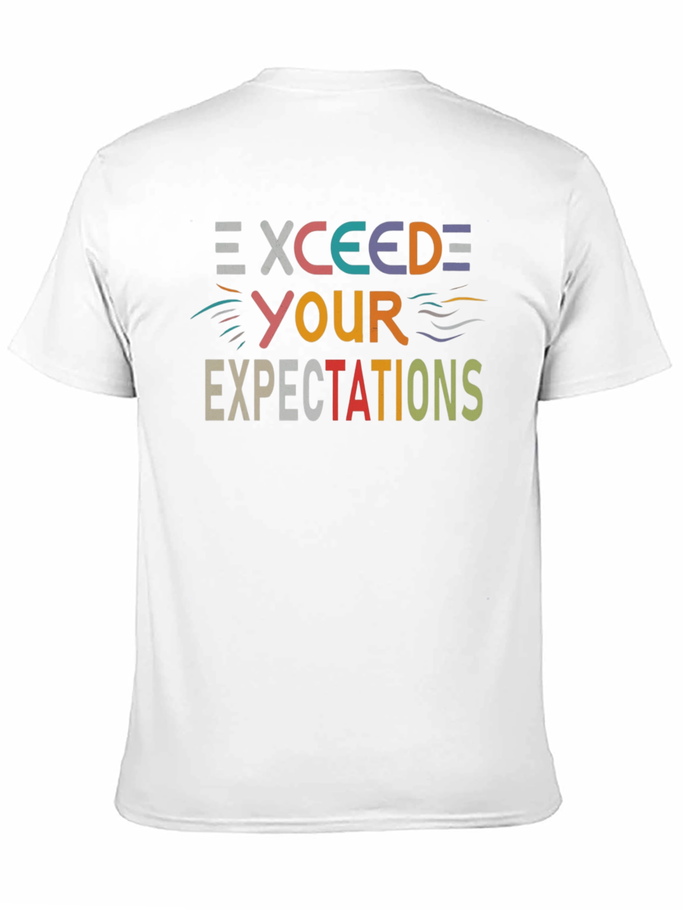 Black Exceed Expectations Graphic Tee - Casual Comfort view 11