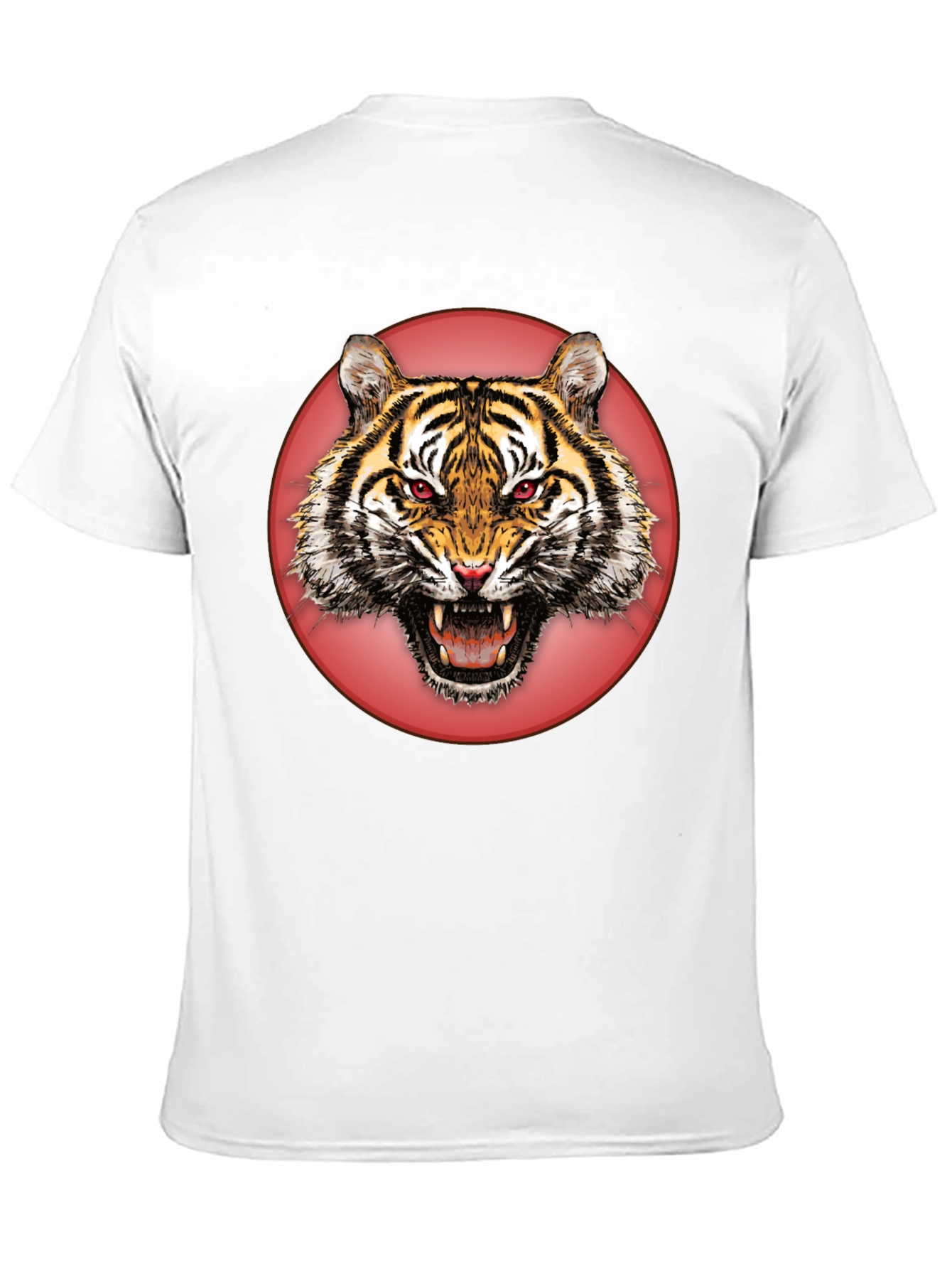 Black Tiger Graphic Tee - Bold Animal Print Shirt view 11