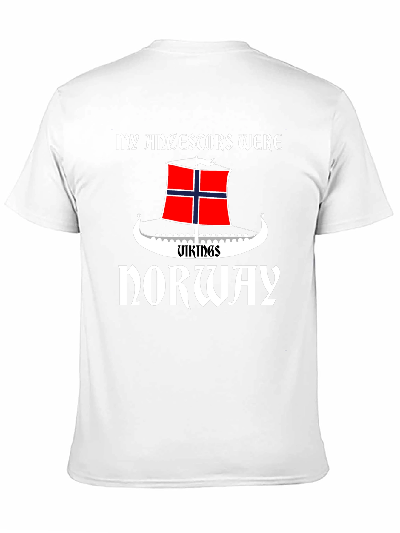 Black Vikings of Norway T-Shirt view 11