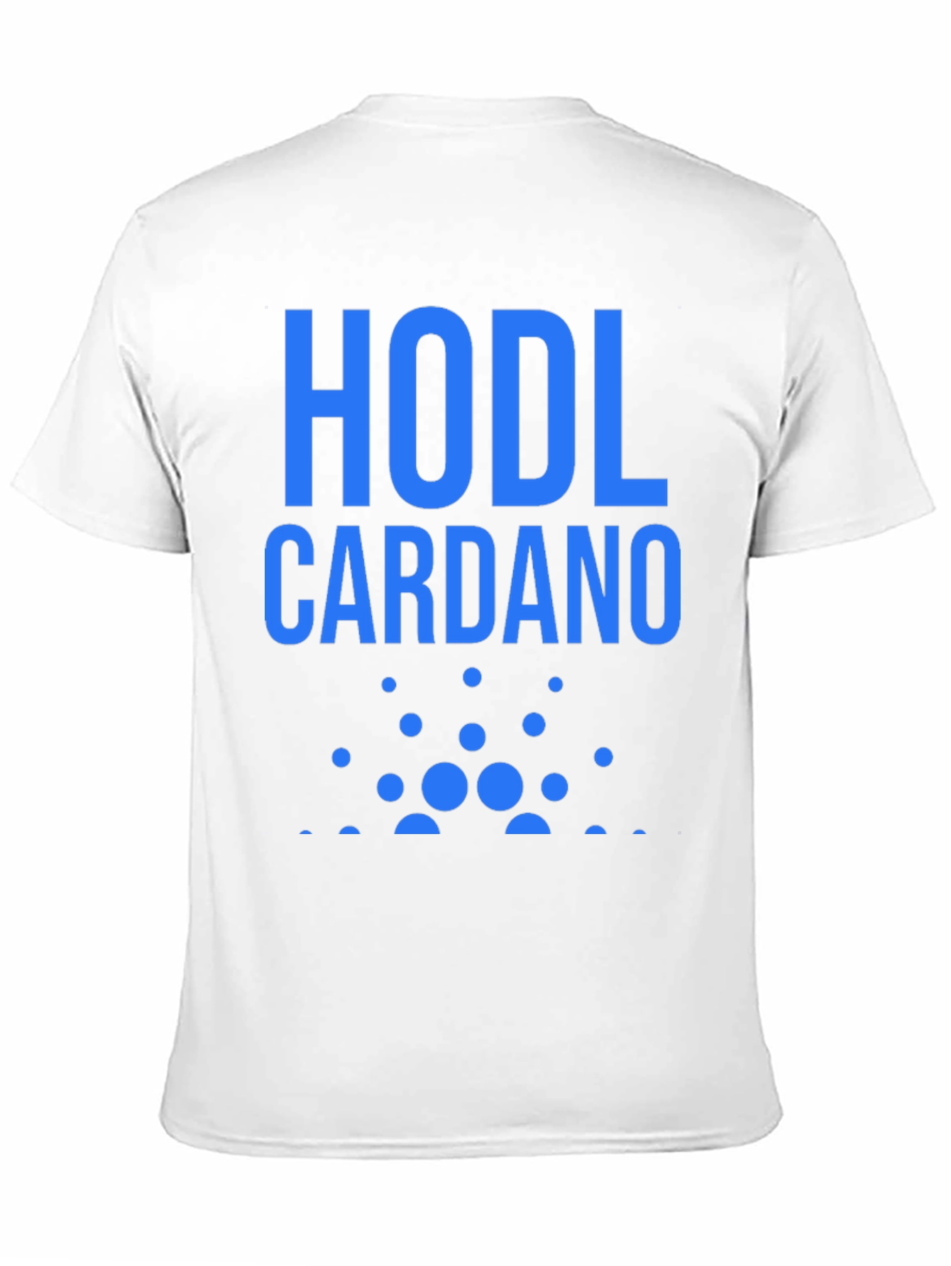 Black HODL Cardano Crypto T-Shirt - Black view 11