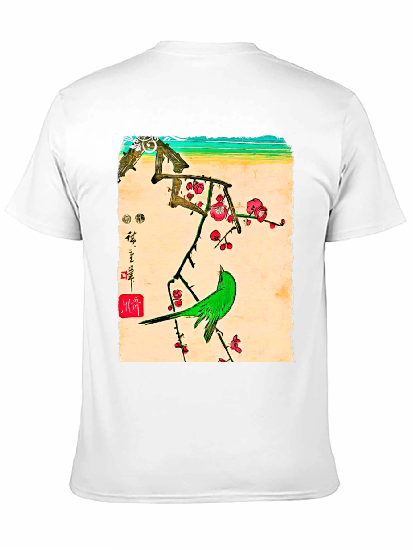 Black Bird & Blossom Graphic Tee view 11