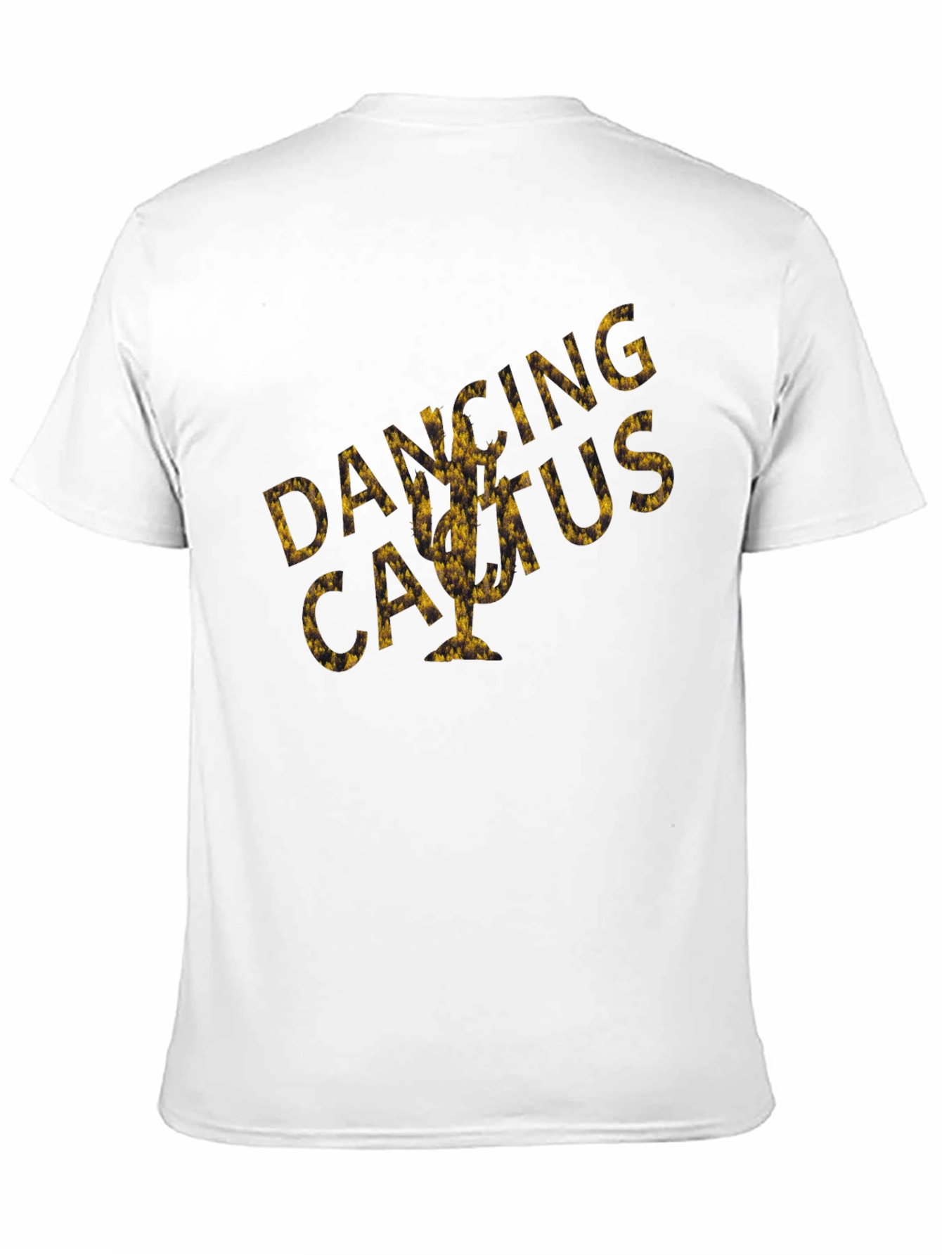 Black Dancing Cactus Graphic Tee - Unique Design view 11