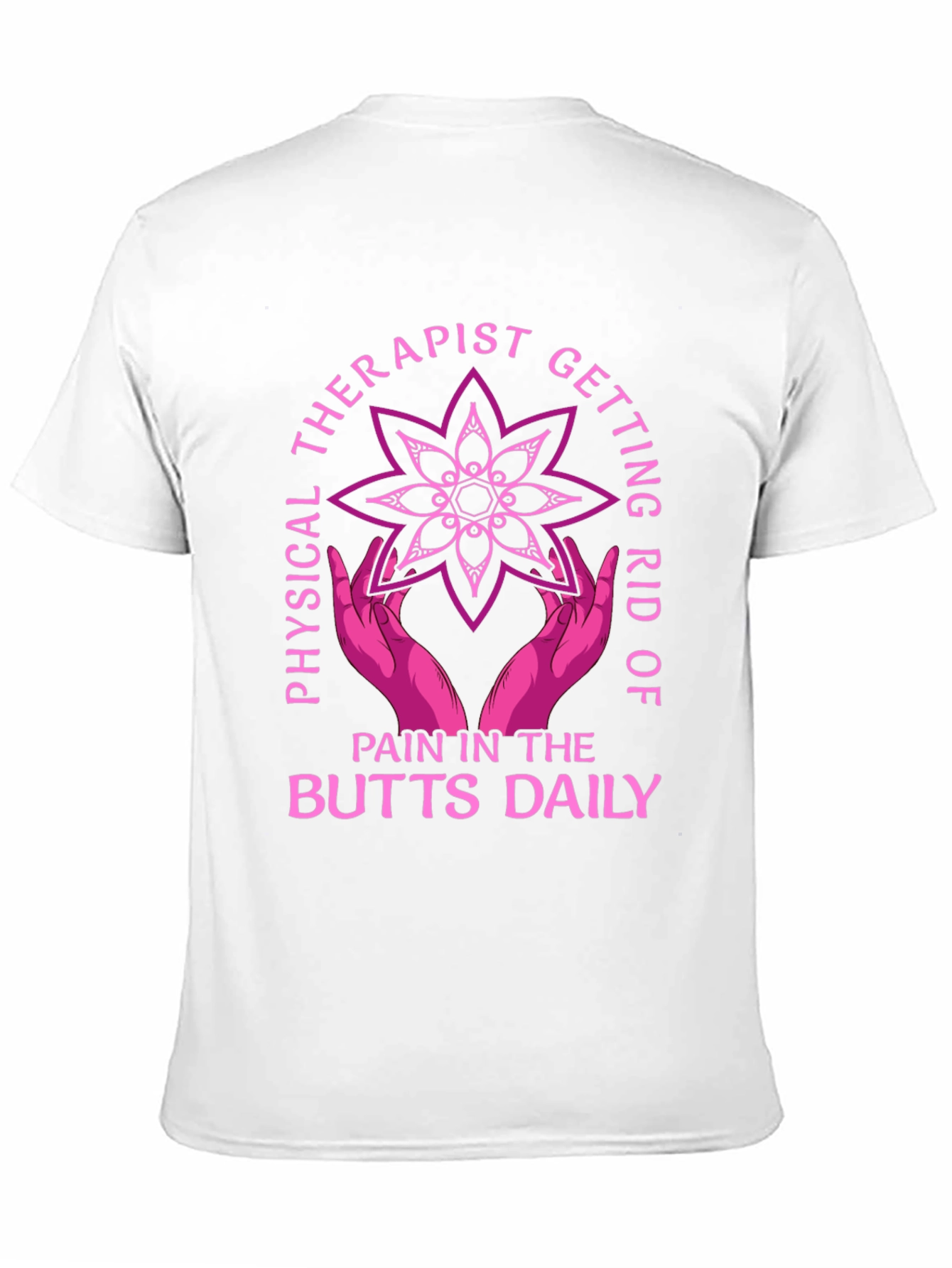 Black Physical Therapist Humor T-Shirt view 11